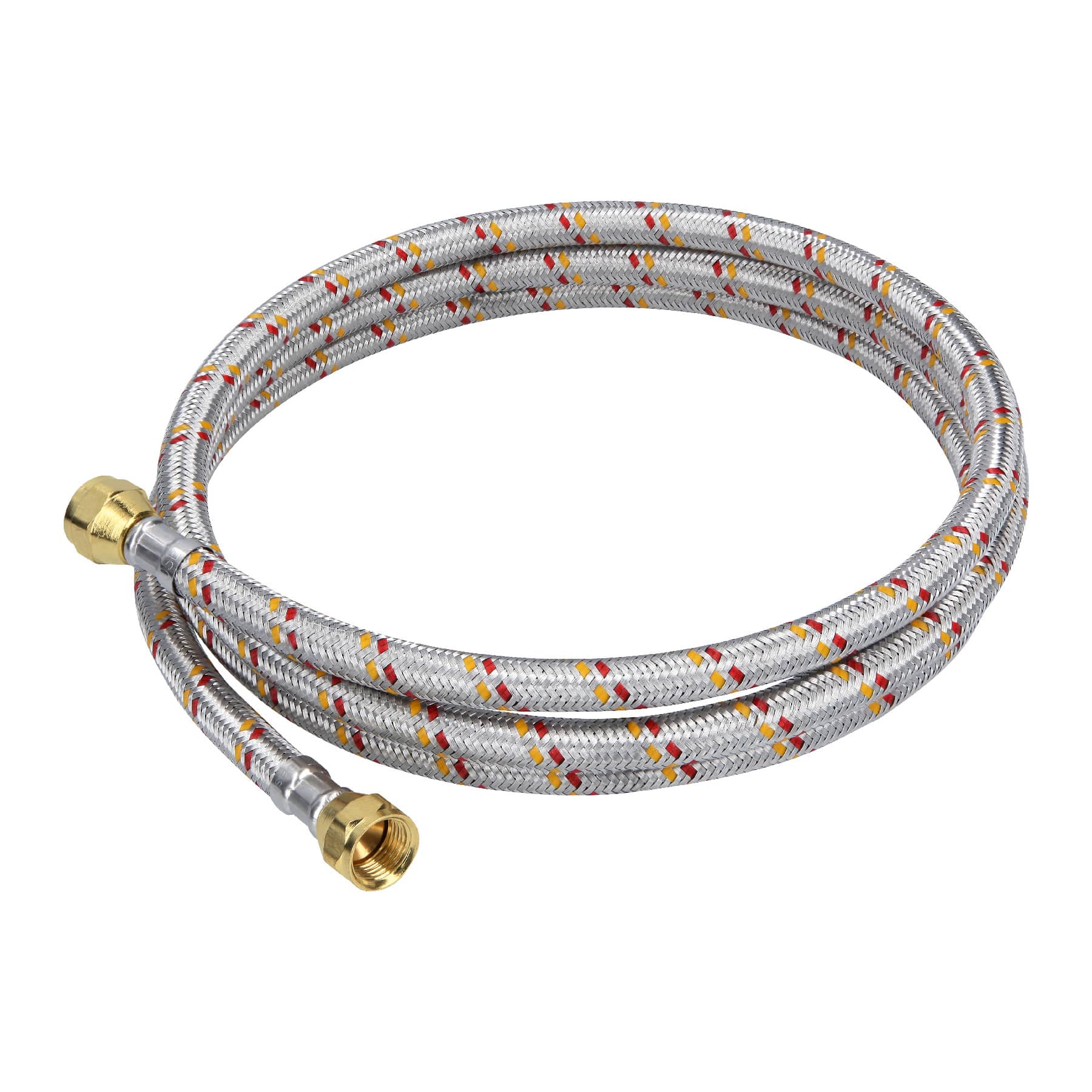Manguera para gas, aluminio, 3/8", 200 cm, Foset Basic