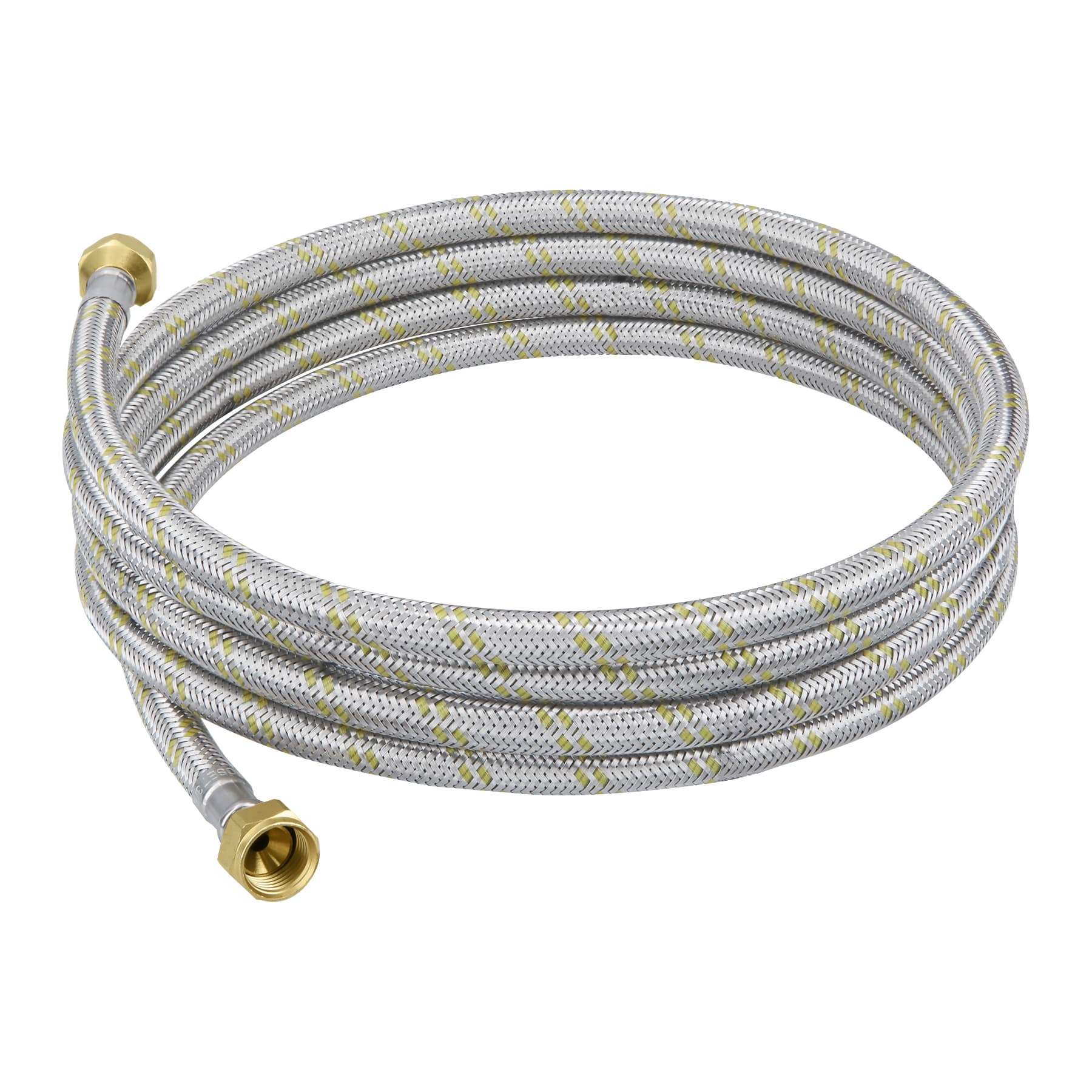 Manguera para gas, acero inoxidable 3/8" x 3/8", 300 cm, Foset