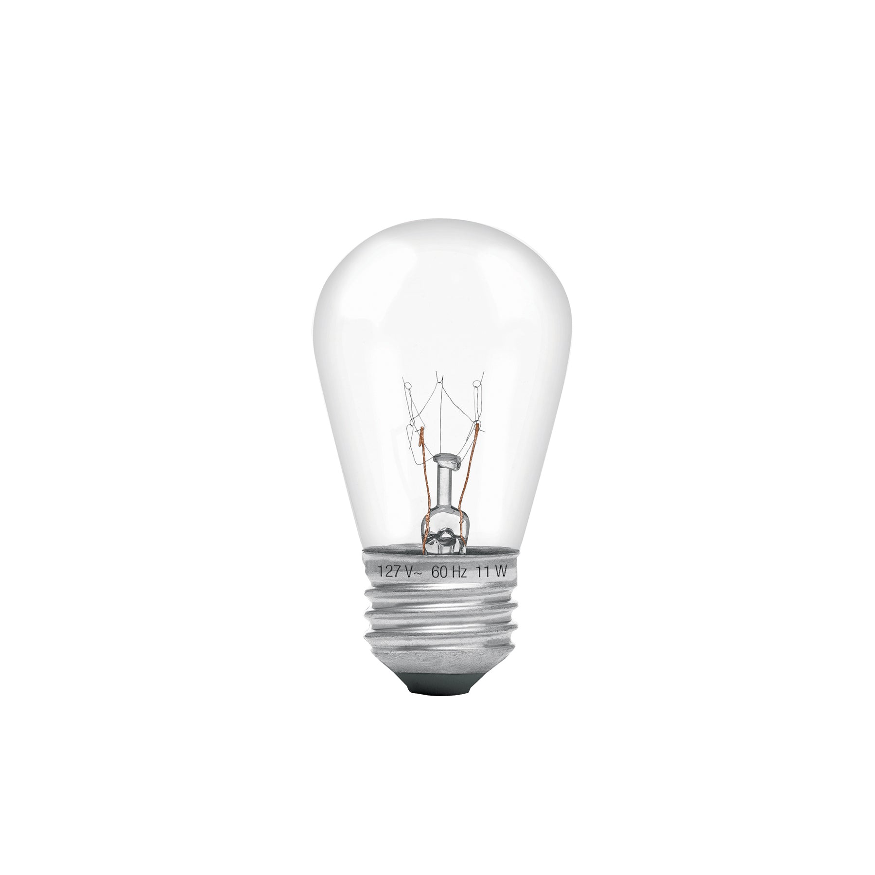 Lámpara incandescente S14 11 W luz cálida, Volteck, FI-11, 49091