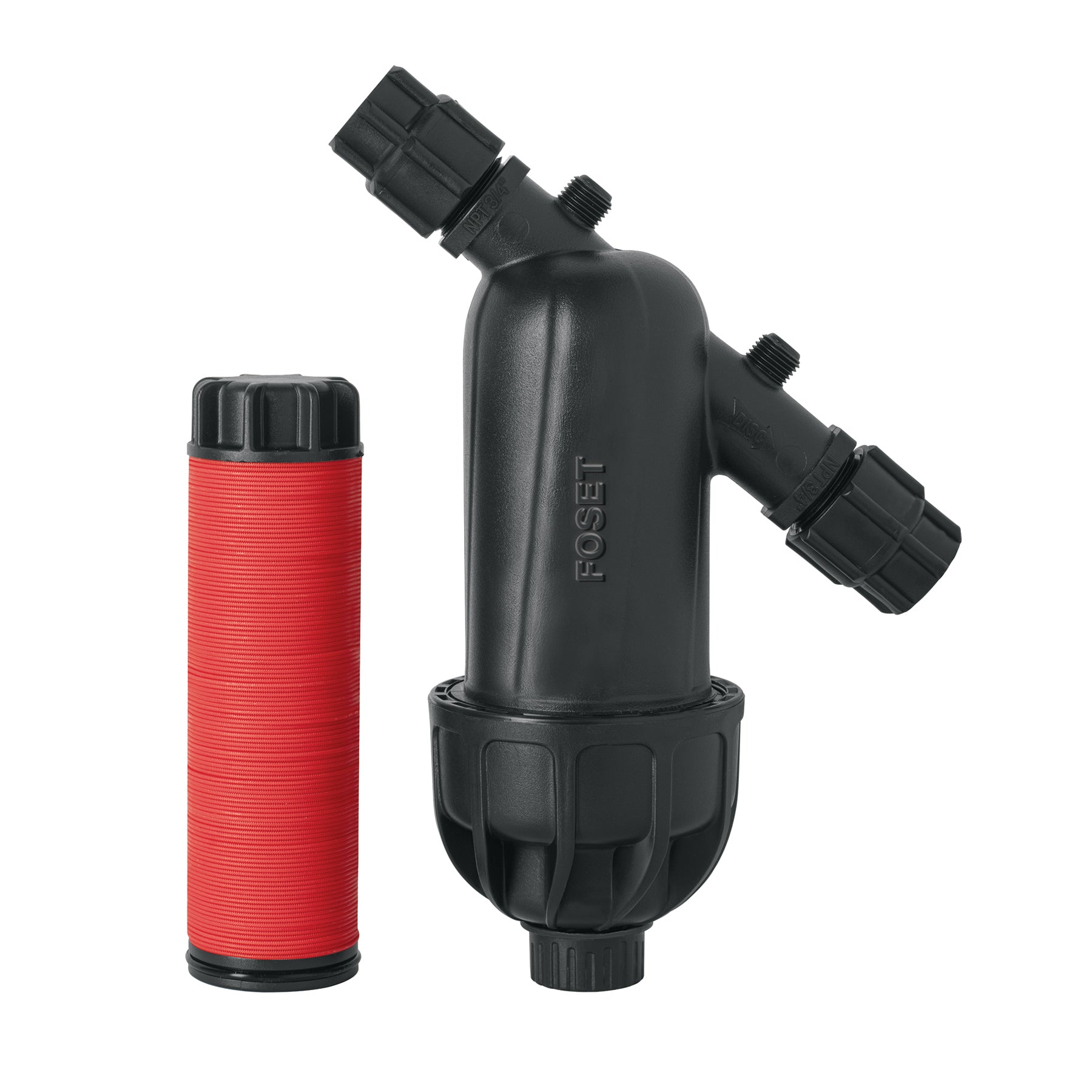 Filtro para agua, lavable, tecnología de discos, Foset