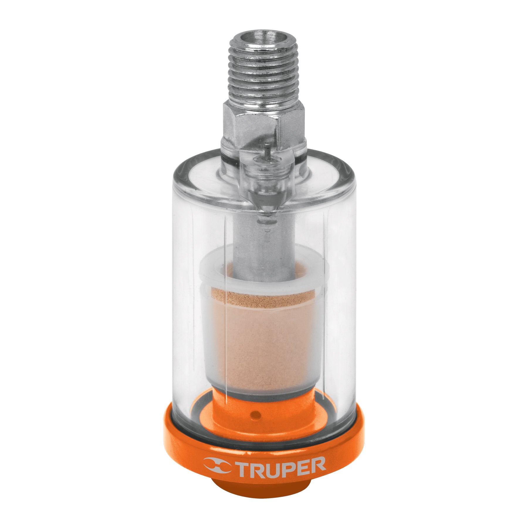 Filtro separador de agua y aceite, cuerda 1/4" NPT, Truper