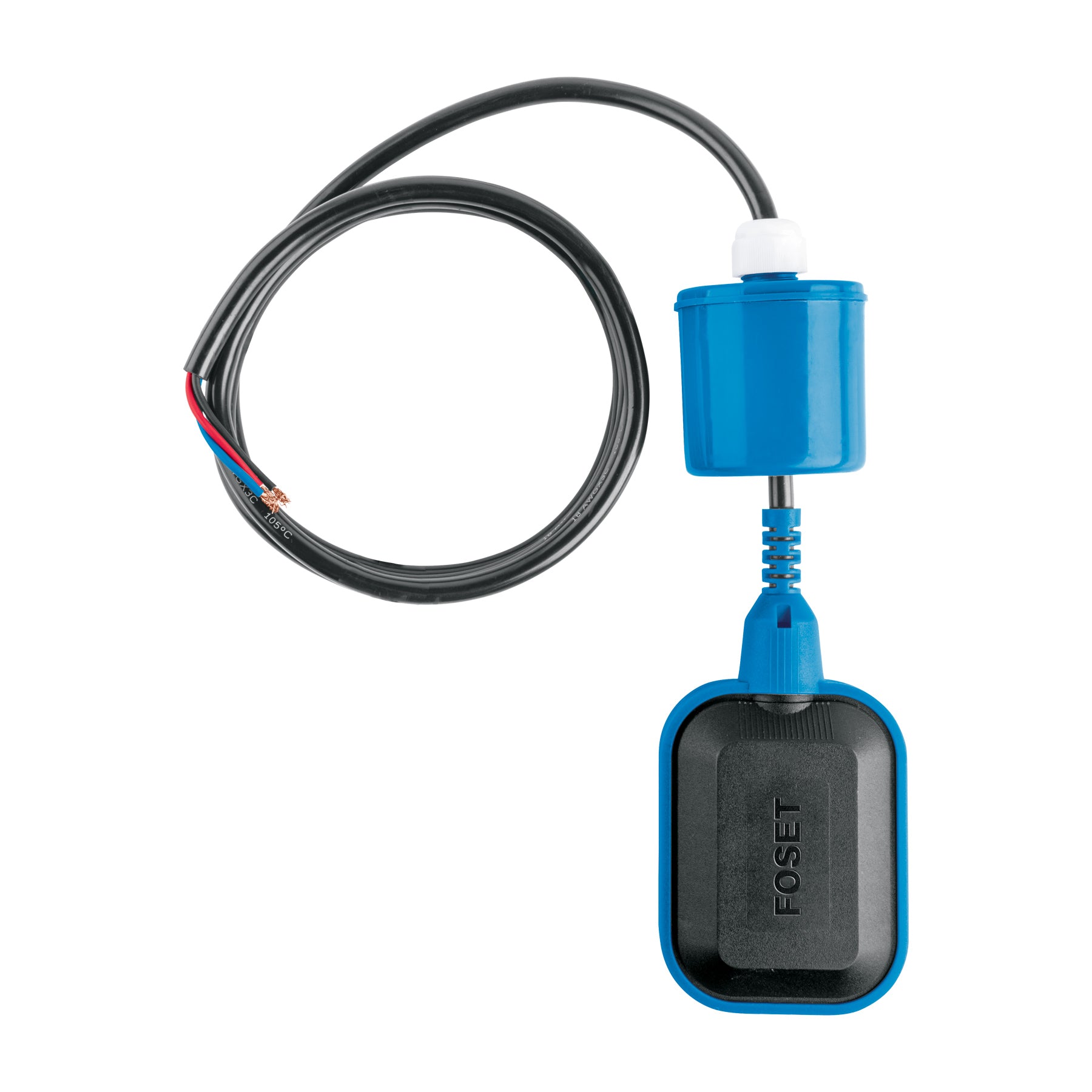 Flotador eléctrico con cable de 2 m, 10 A, Foset, FLE-2, 49759