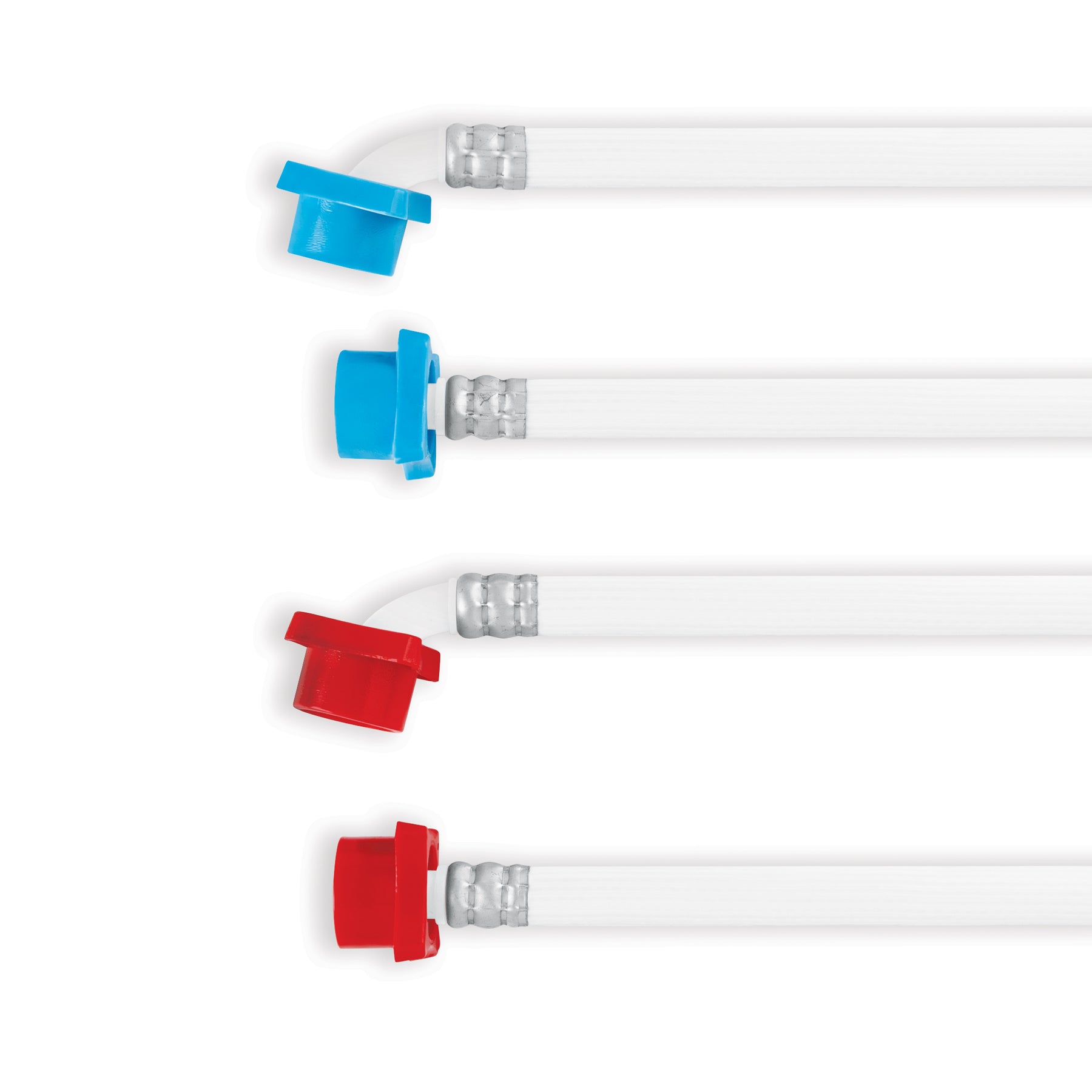 Juego de mangueras para lavadora, vinilo, con codo 90, BASIC