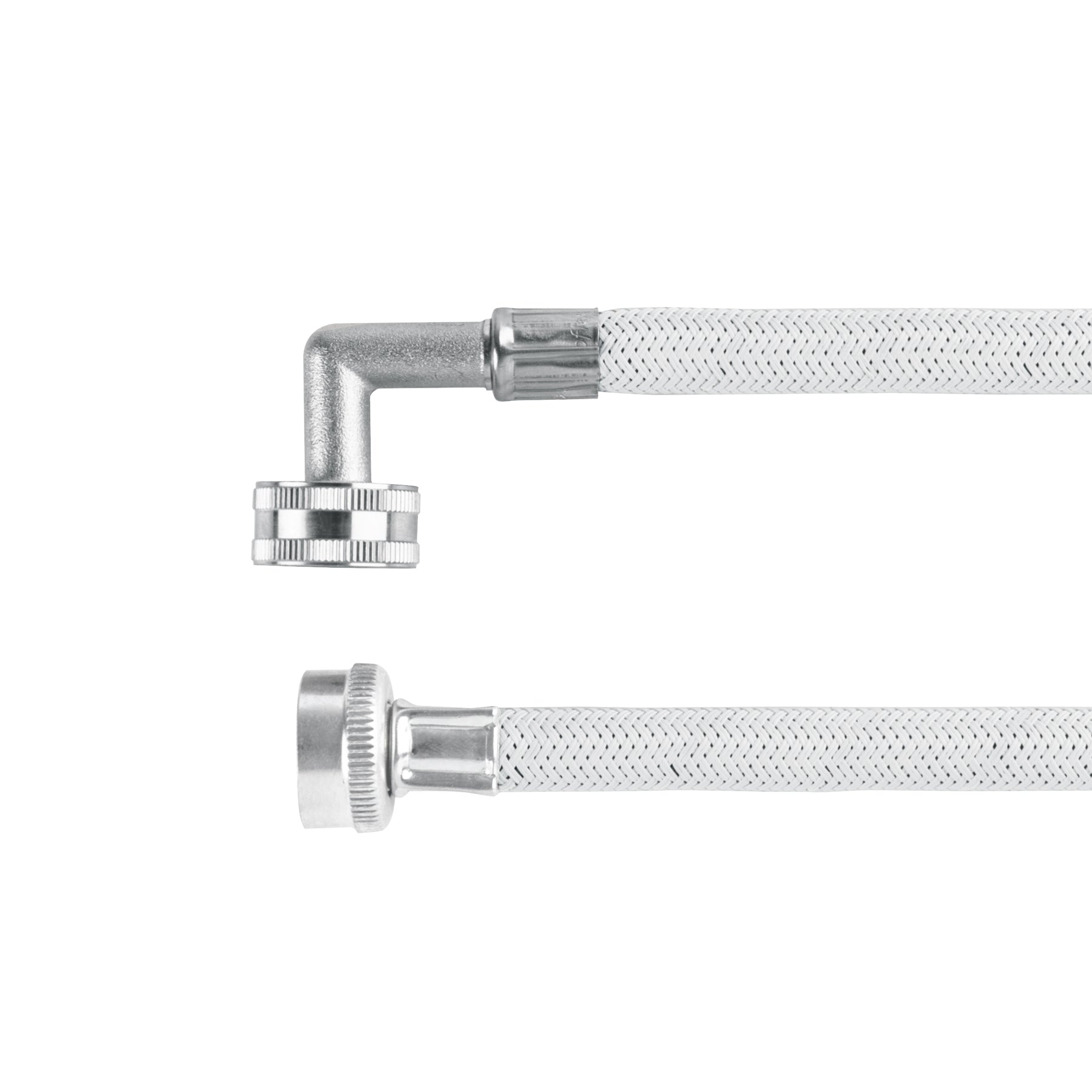 Manguera para lavadora, vinilo, c/codo 90, Foset