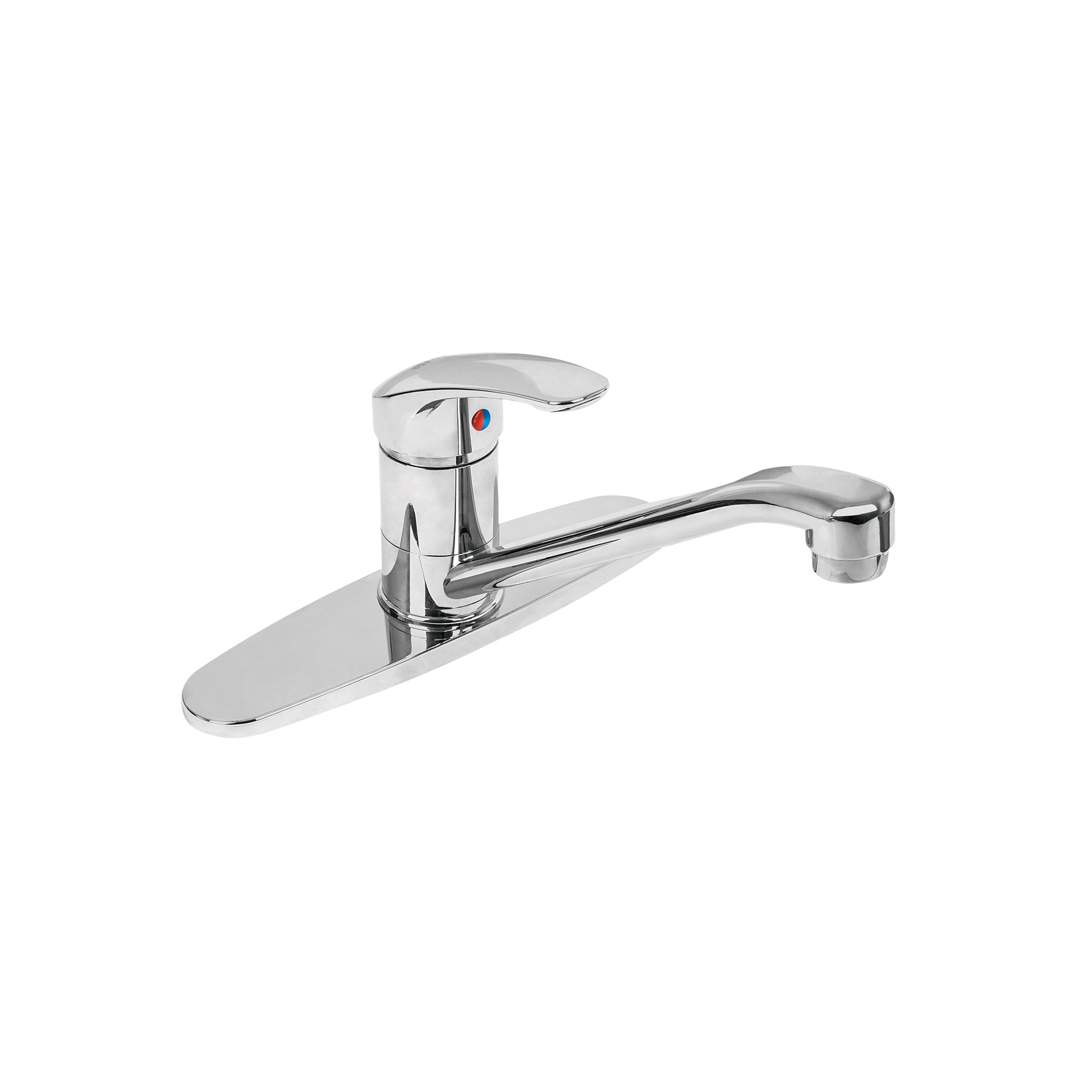 Monomando fregadero, ABS, cuello recto, BASIC, Foset, FP-076, 49551