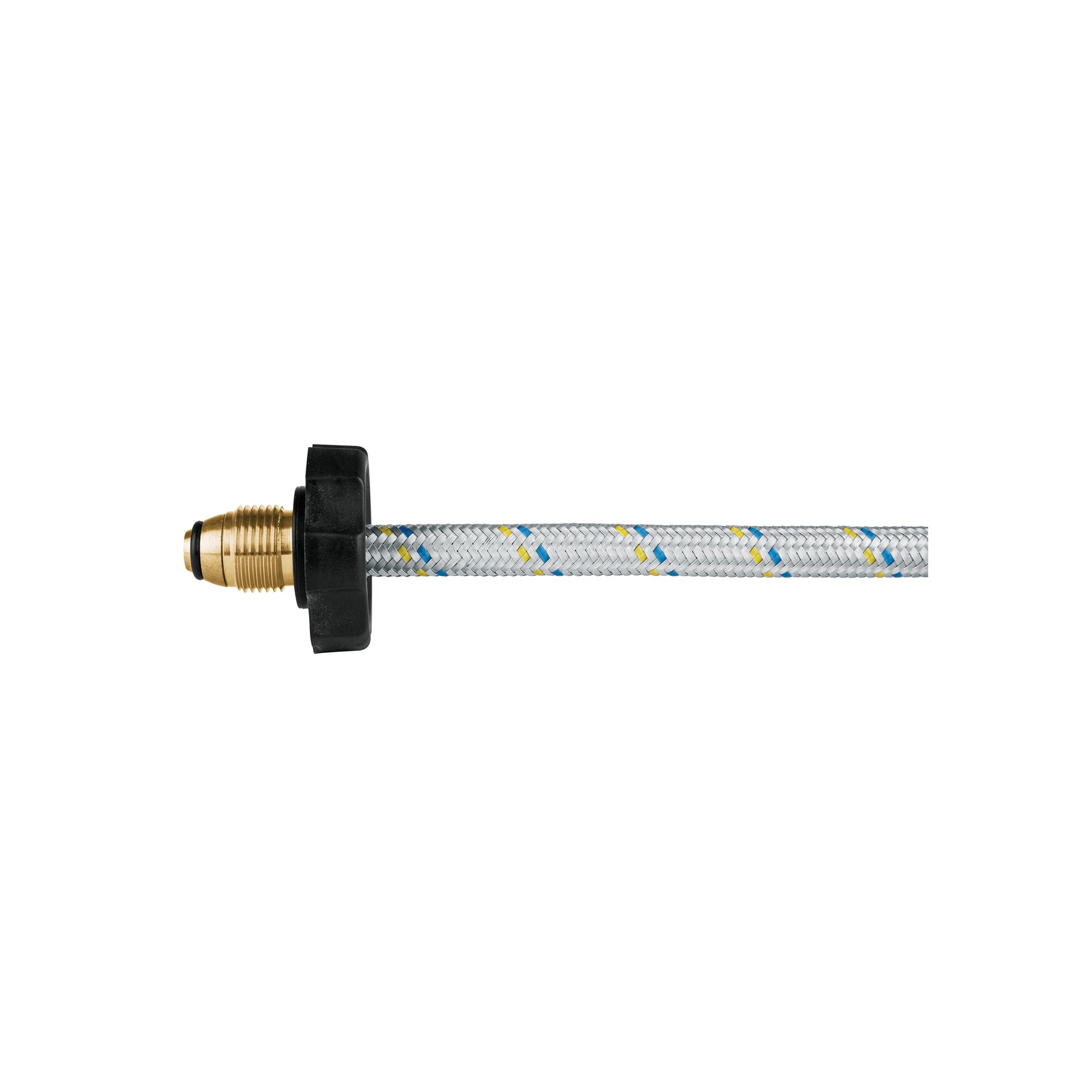 Manguera pigtail, aluminio, 7/16" x 7/8", 55 cm, Foset, FPIG-55, 49513