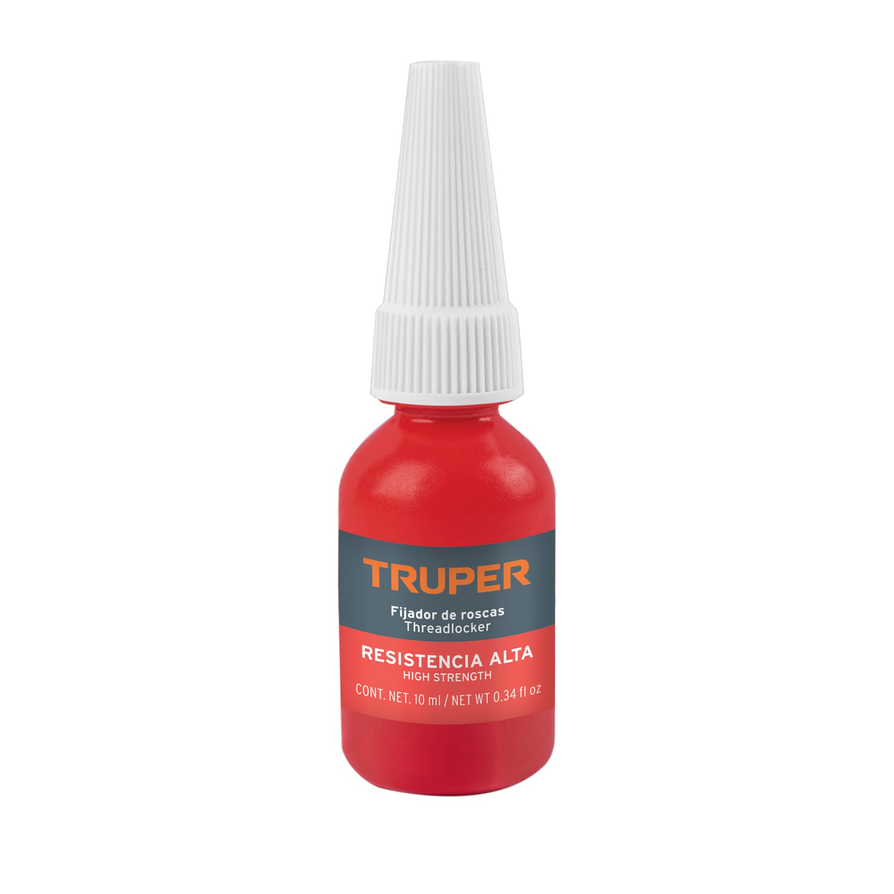 Fijador de roscas, permanente, 10 ml, rojo, Truper