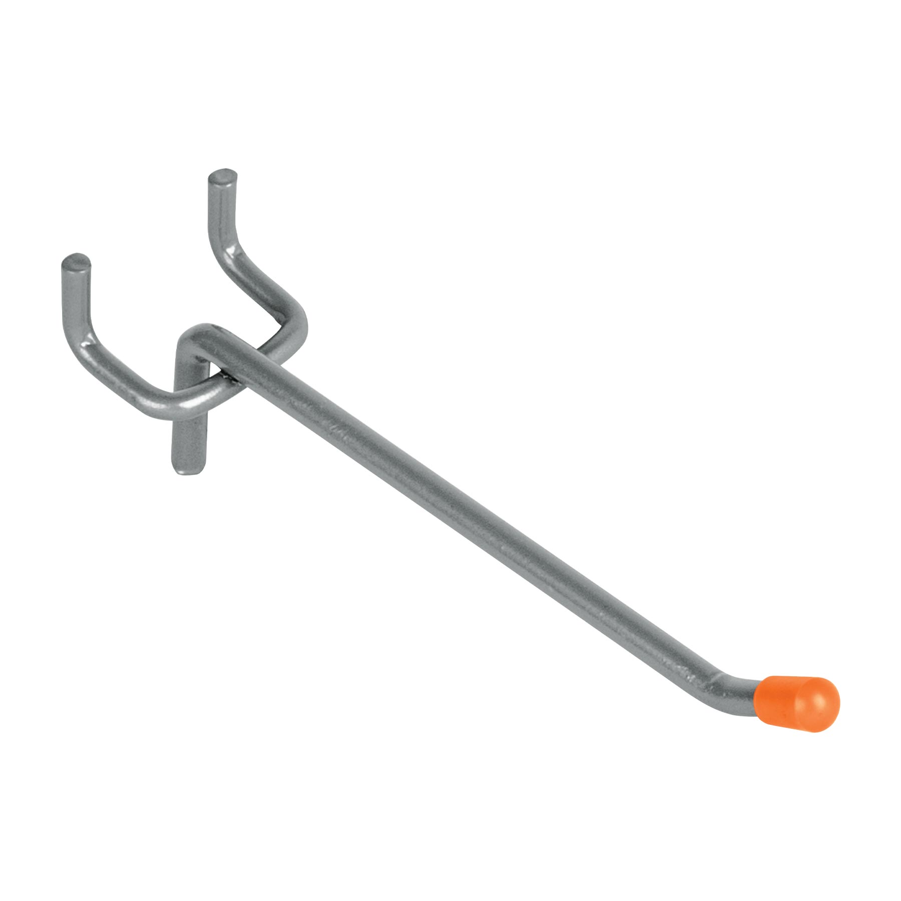 Gancho recto de 4" para perfocel y panel ranurado, Truper