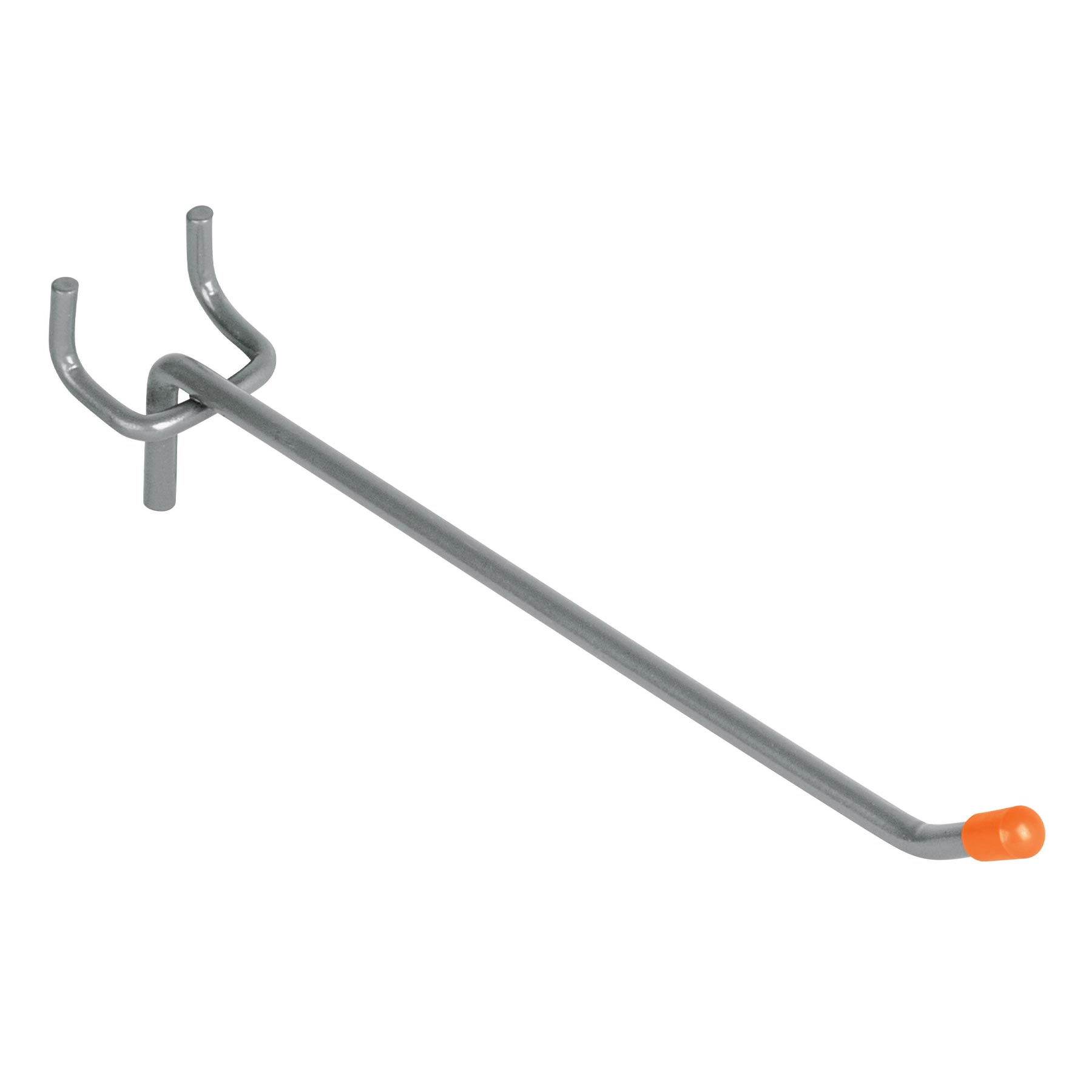 Gancho recto de 6" para perfocel y panel ranurado, Truper