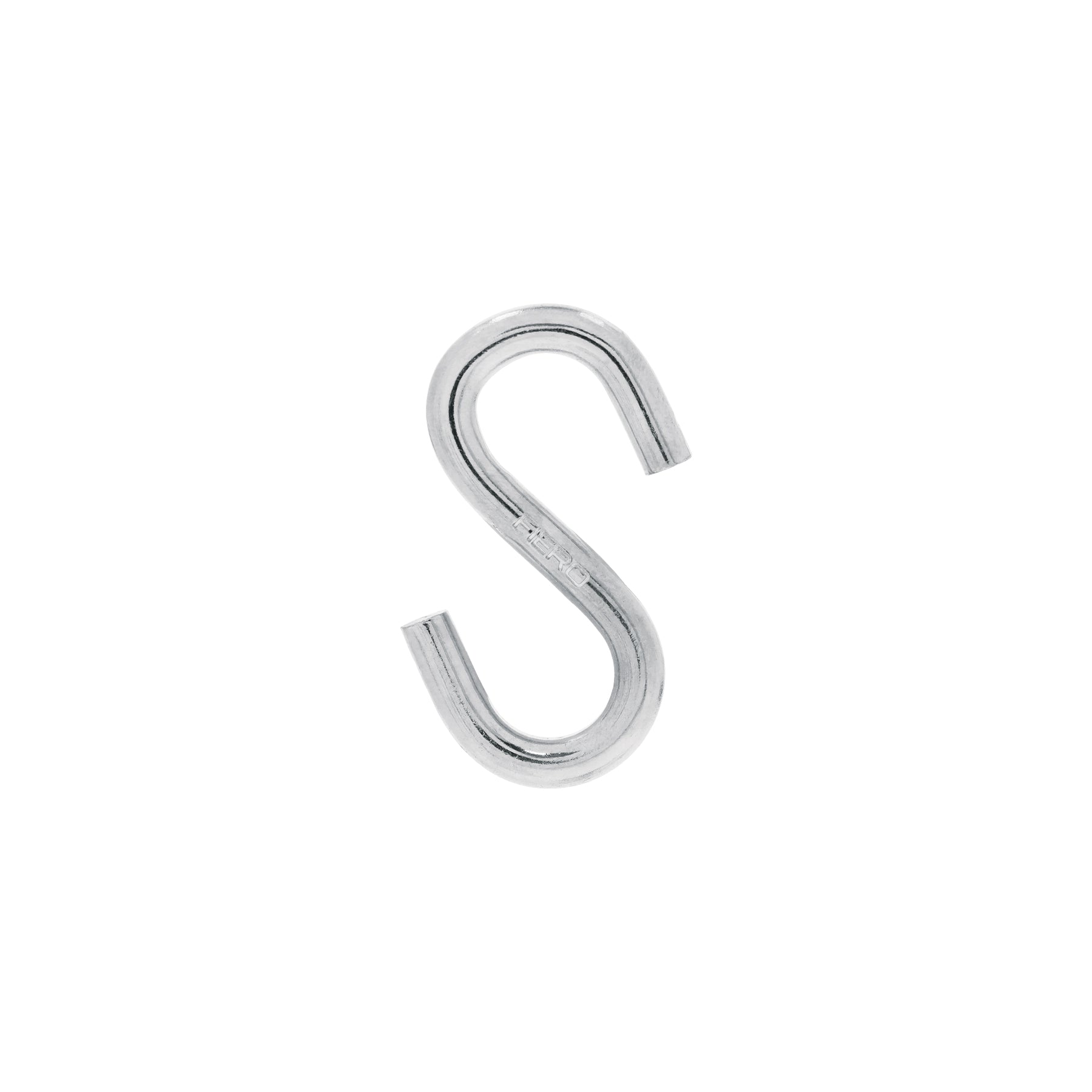 Gancho "S" de 1/4" de acero para cable, Fiero