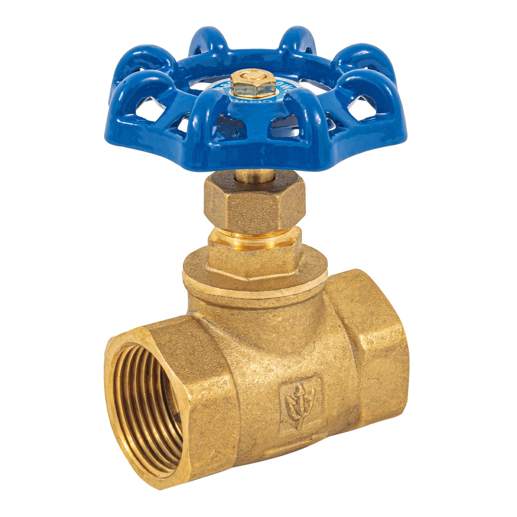 Válvula de globo de latón, roscable de 1", Foset