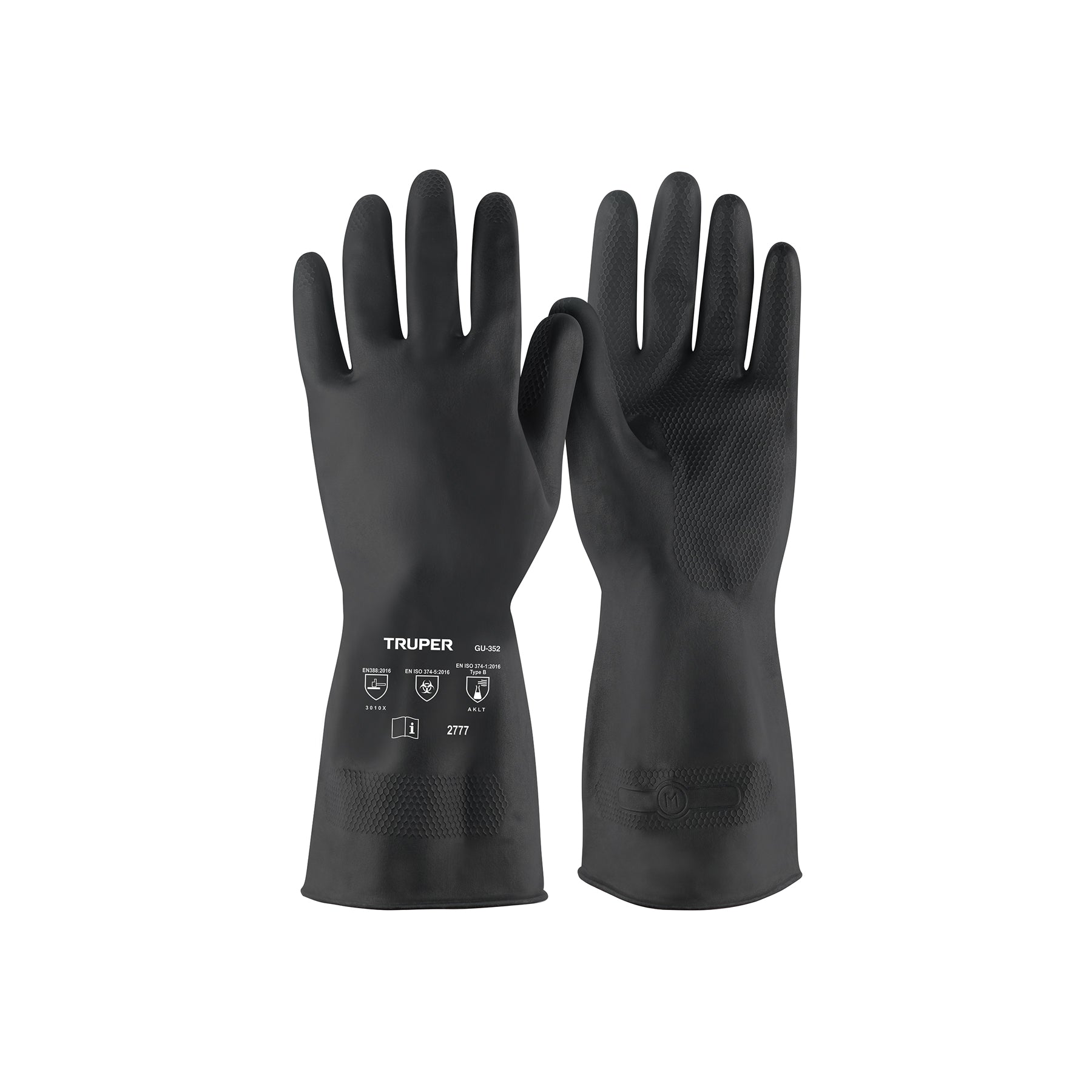 Guantes de látex para pintor, M, Truper