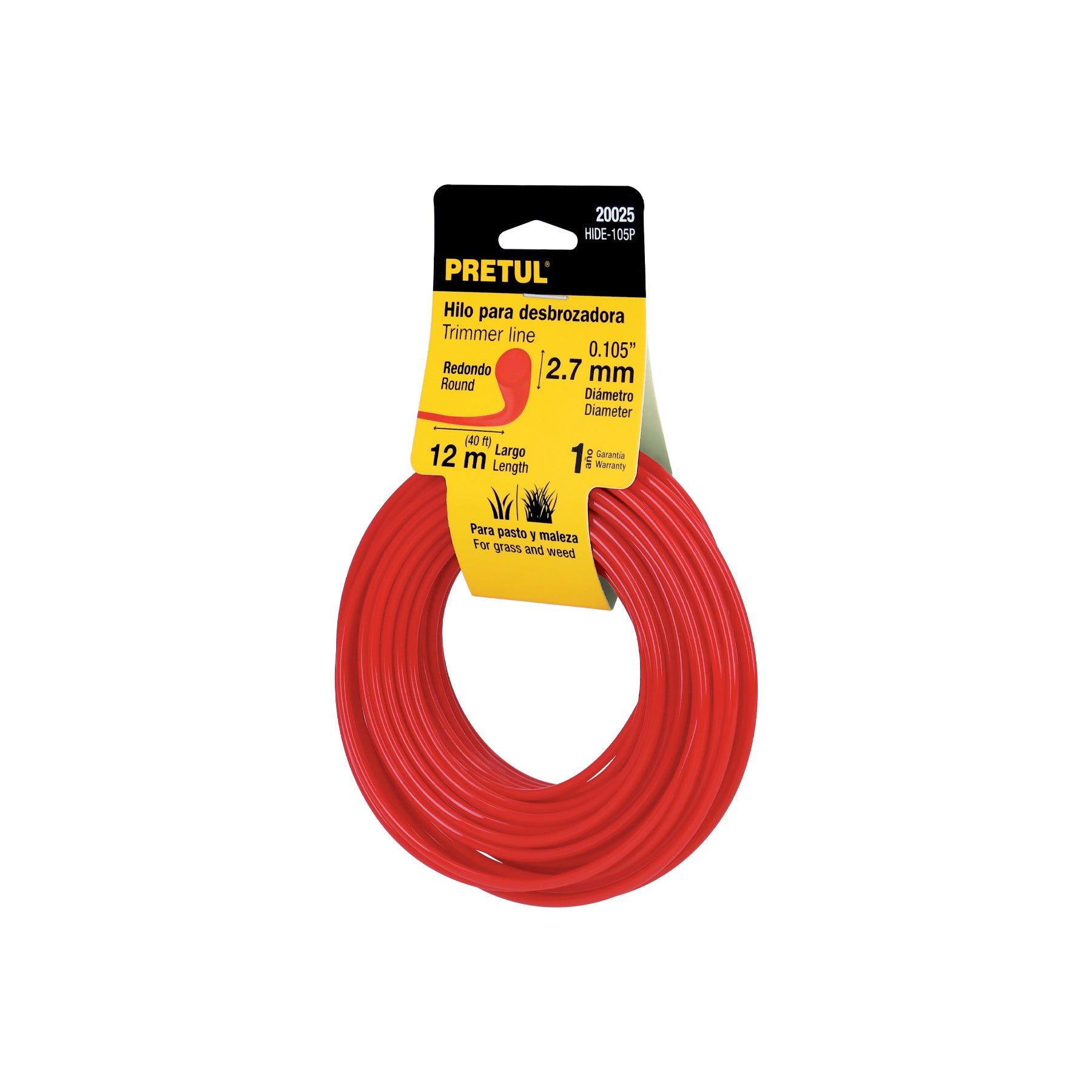 Hilo De Corte De 50 M X 3,0 Mm De Acero Para Desbrozadora – Resistente Y Fácil De Instalar