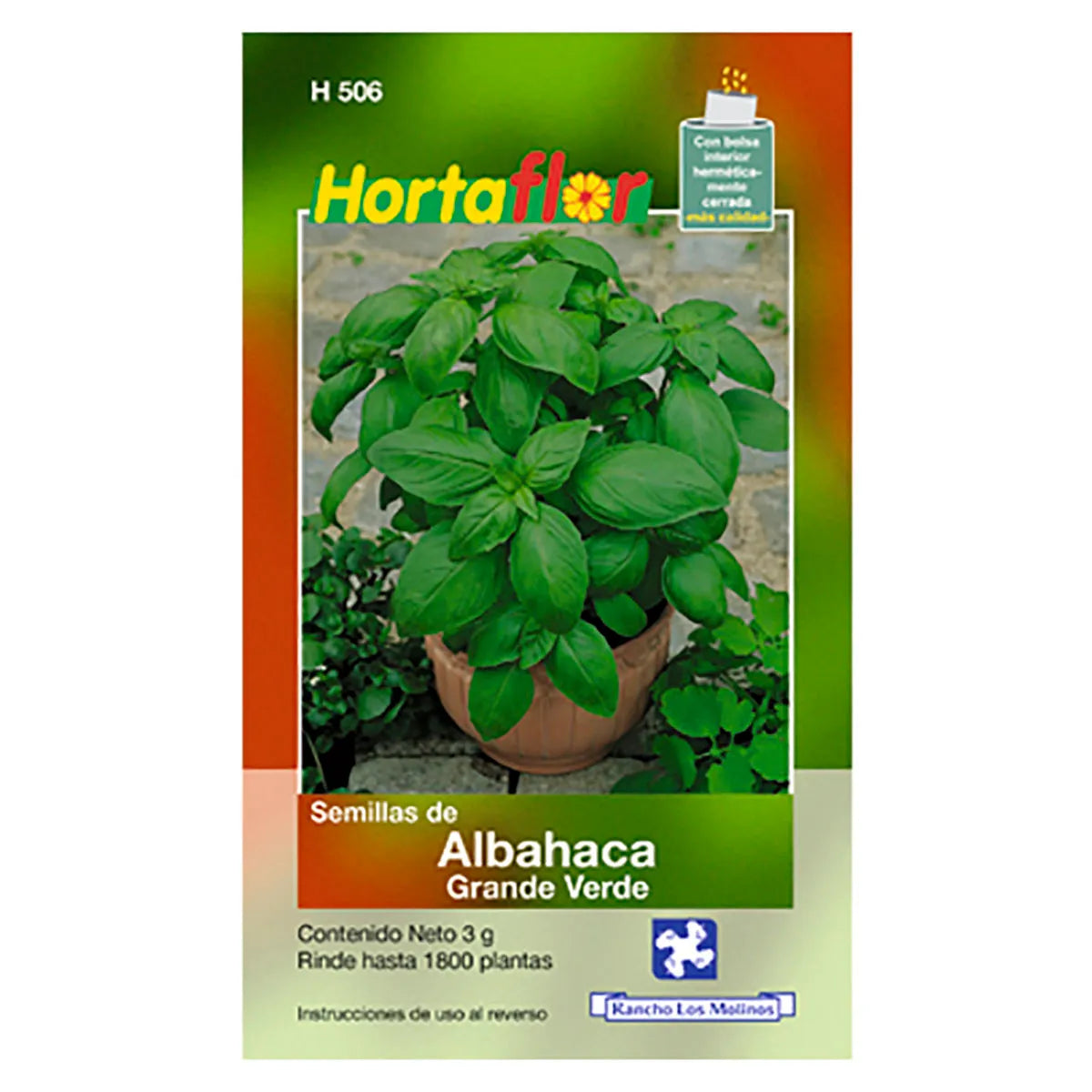Albahaca Gde Verde Hortaflor