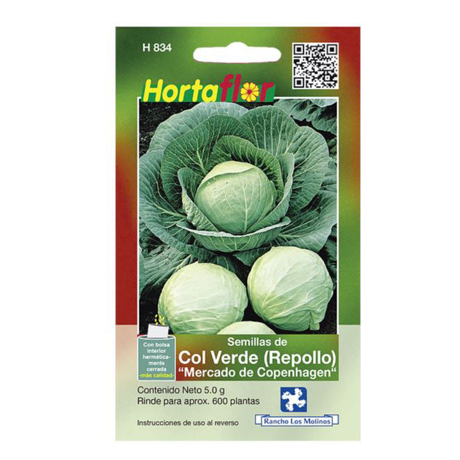 Col Verde "Repollo" Mercado De Cope Hortaflor