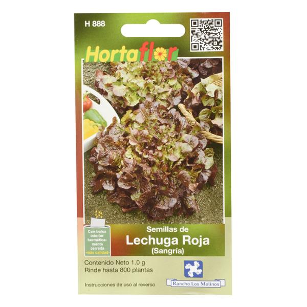 Lechuga Roja "Sangria" Hortaflor