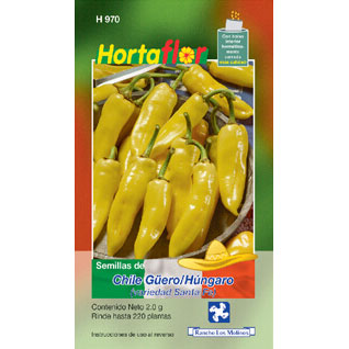 Chile Güero/Hungaro (Santa Fe) Hortaflor