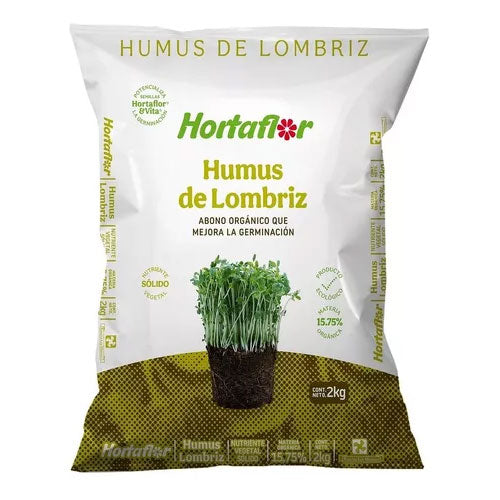 Humus De Lombriz 2 Kgs