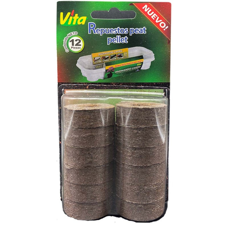 Refil Peat 12 Pellets Vita