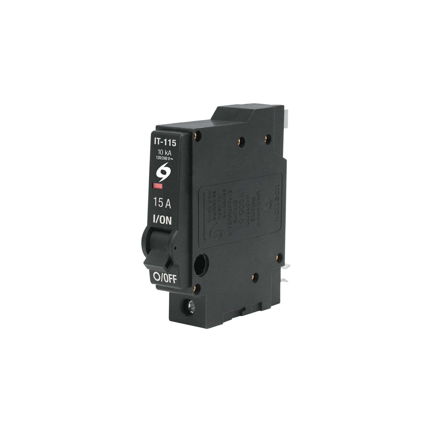 Interruptor de 1 polo 15A, enchufable, Volteck, IT-115, 46700
