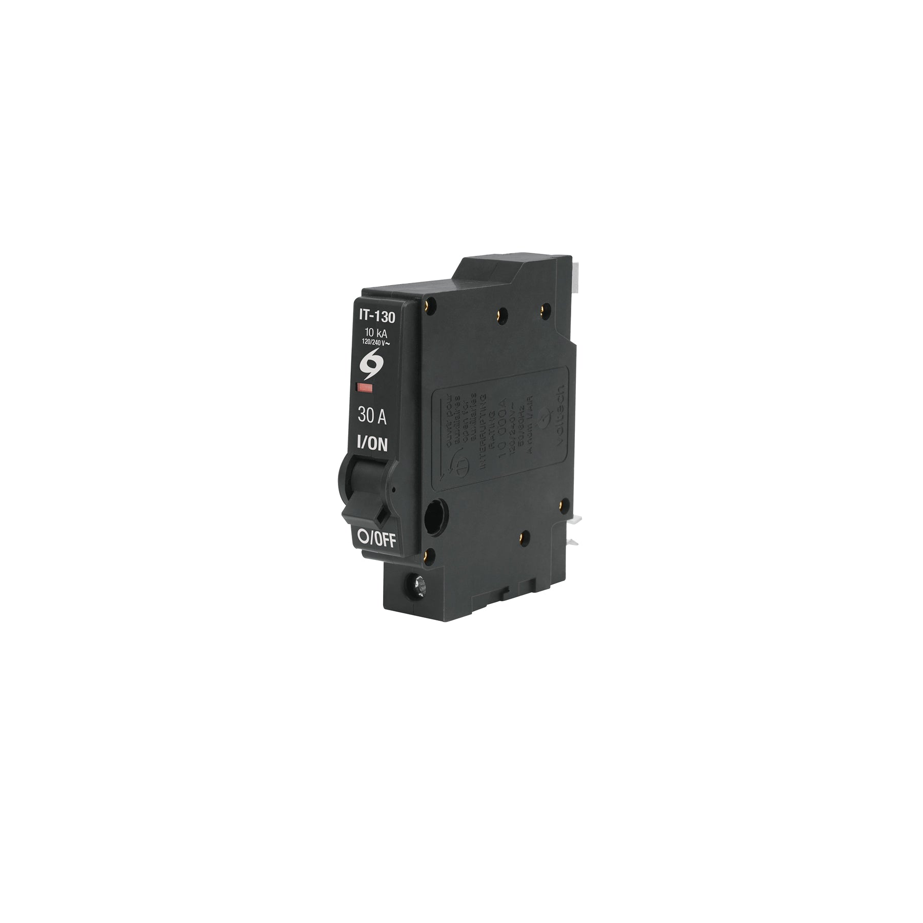 Interruptor de 1 polo 30A, enchufable, Volteck, IT-130, 46702
