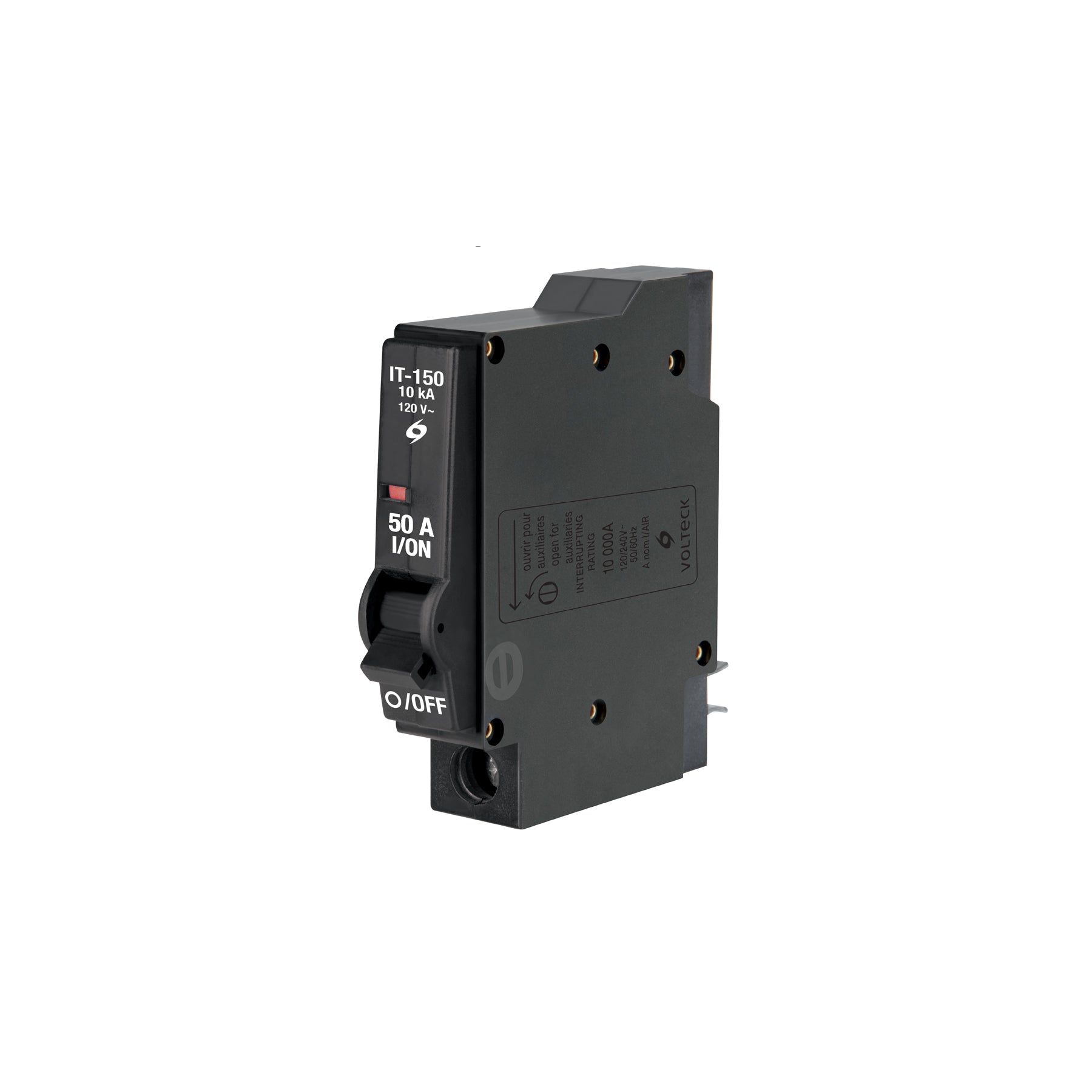 Interruptor de 1 polo 50A, enchufable, Volteck, IT-150, 47510