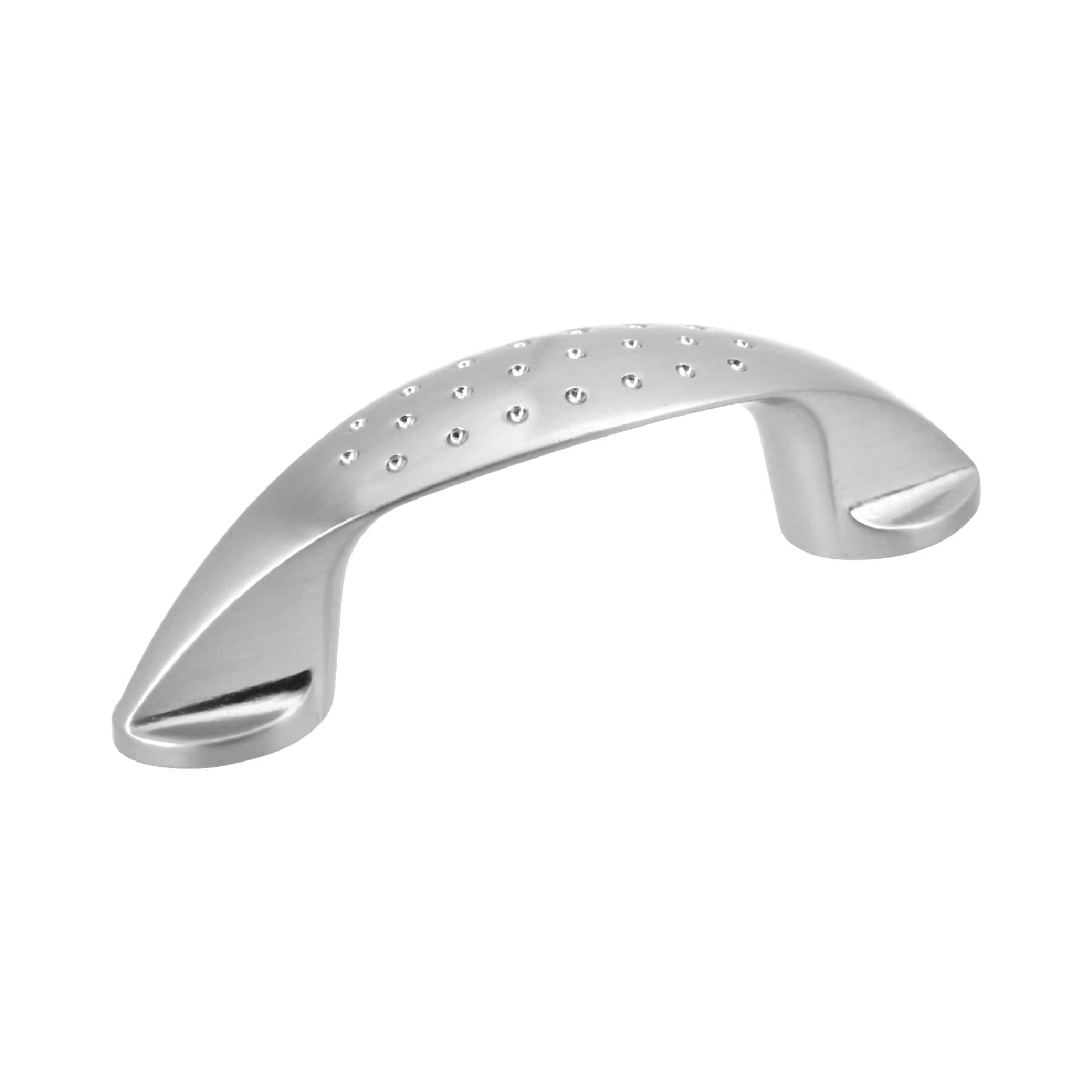 Jaladera de 64mm, línea Elipse, níquel, Hermex