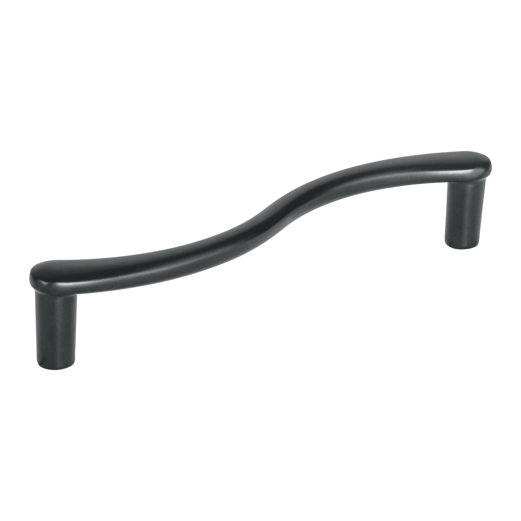 Jaladera de 128mm, línea Toledo, negro, Hermex