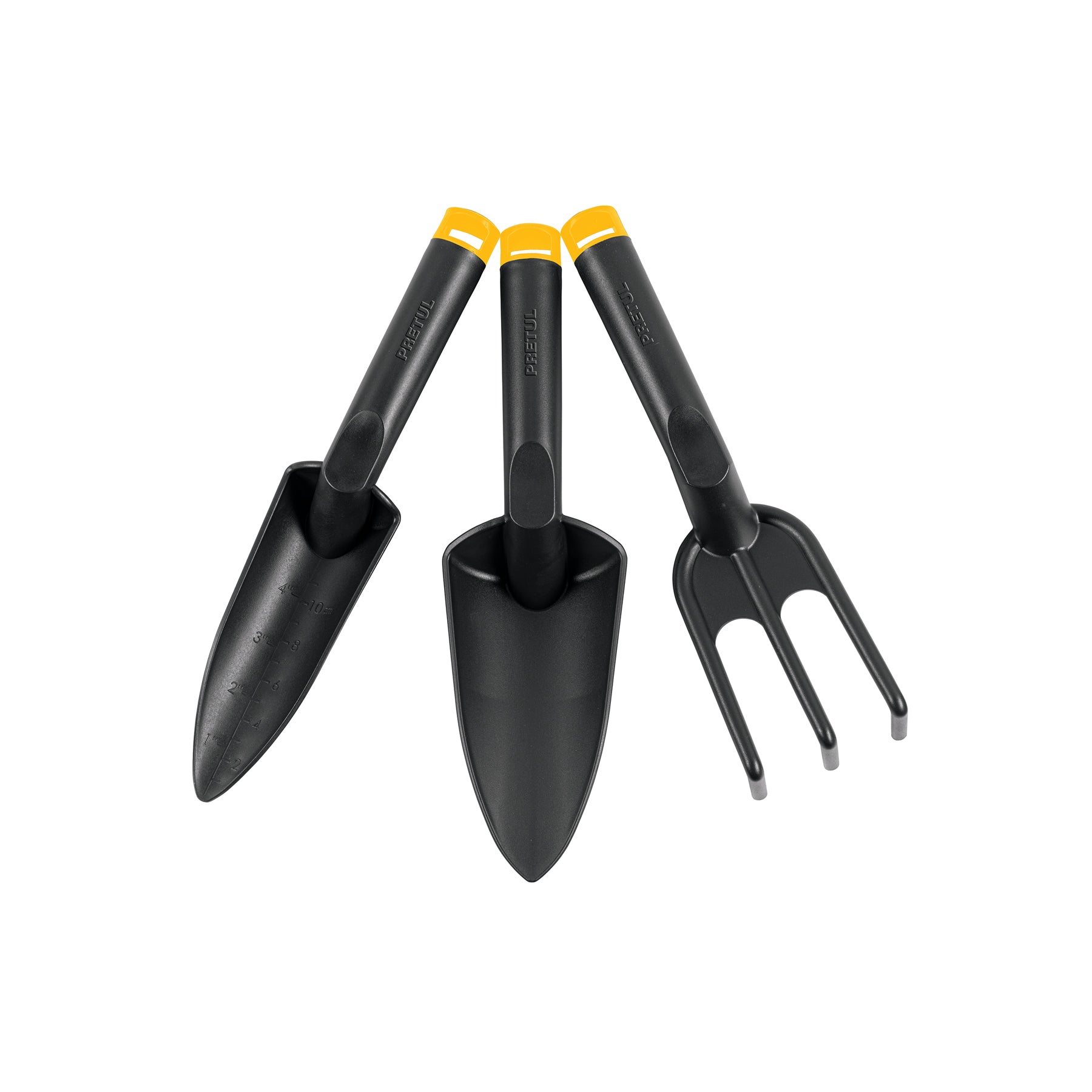 Juego de 3 herramientas de 11" para jardín, Pretul, JJ-3P, 21709