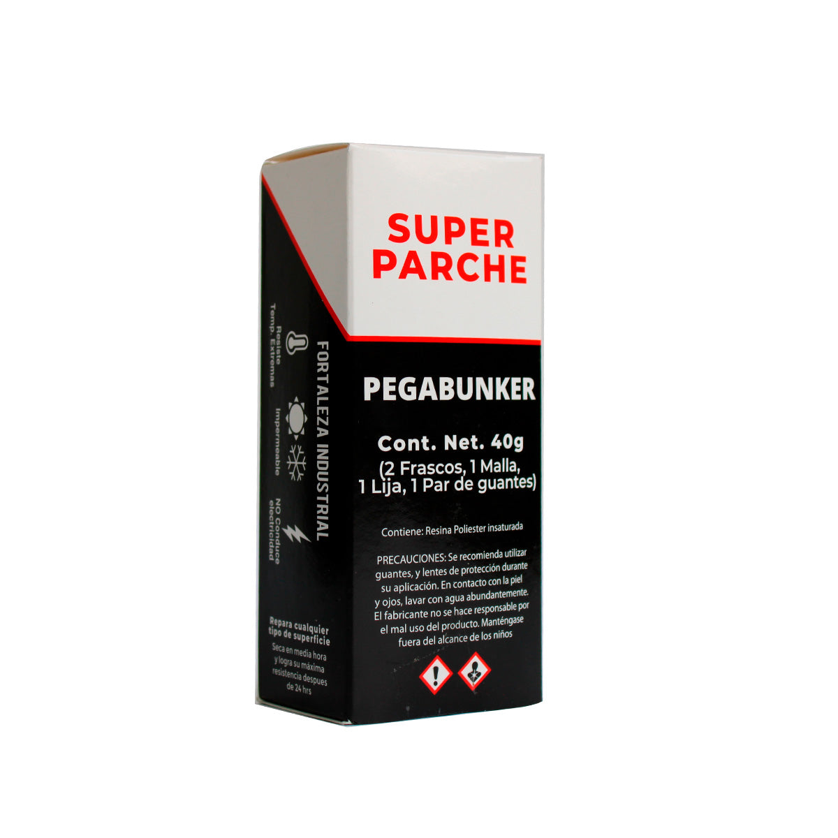 Super parche tinacos trasnparente pegabunker