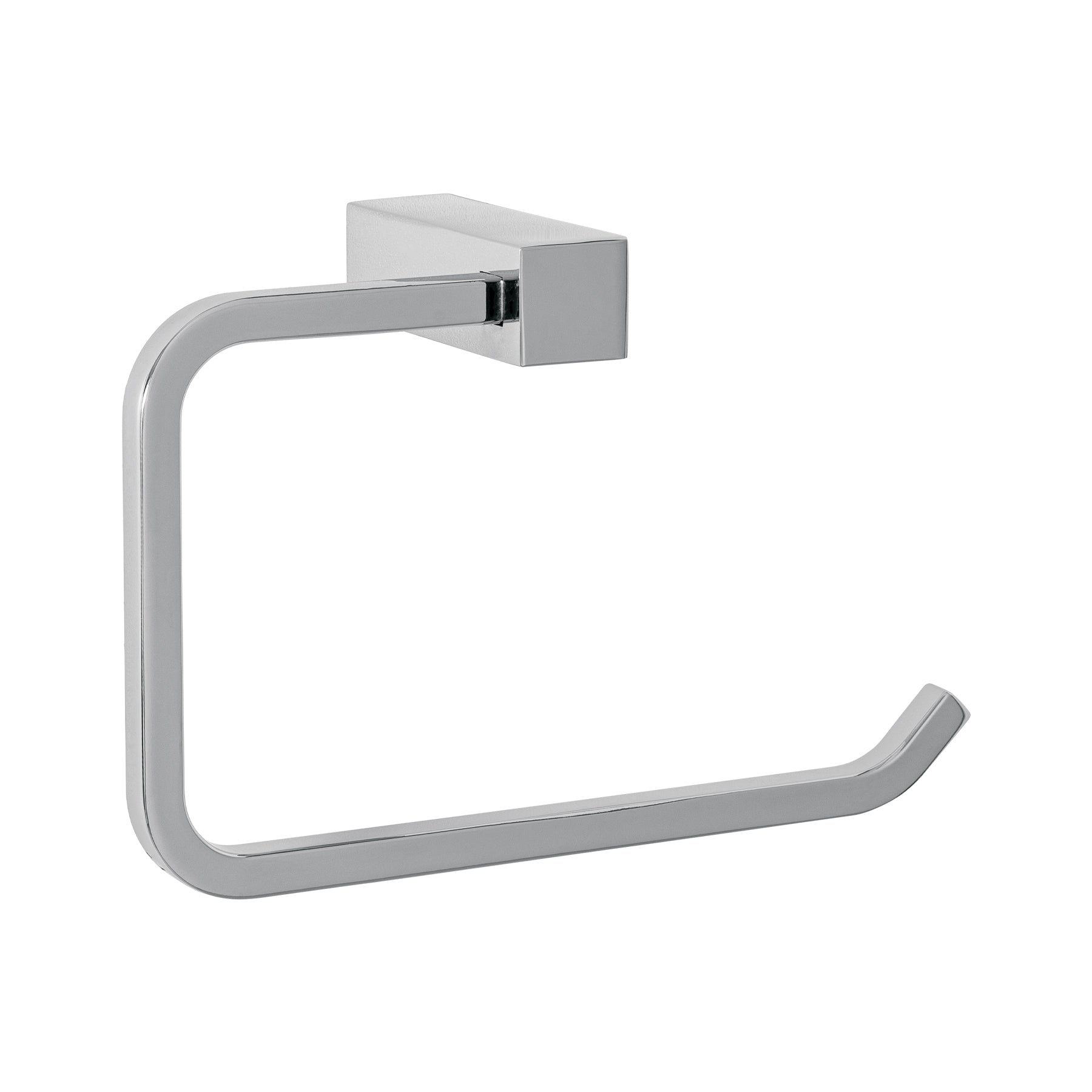 Portarrollo sin cubierta, cromo, FOSET KUBO