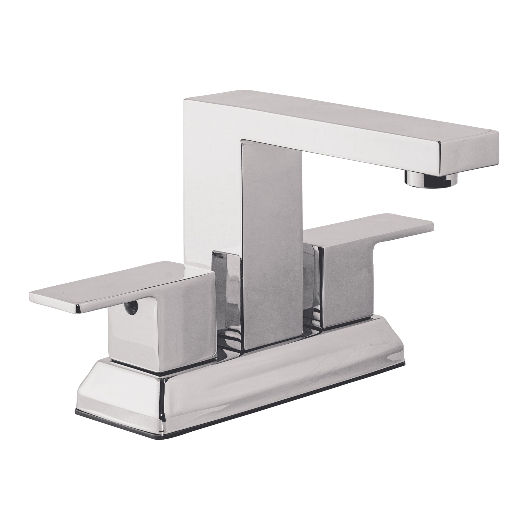 Mezcladora para lavabo 4", cromo, FOSET KUBO