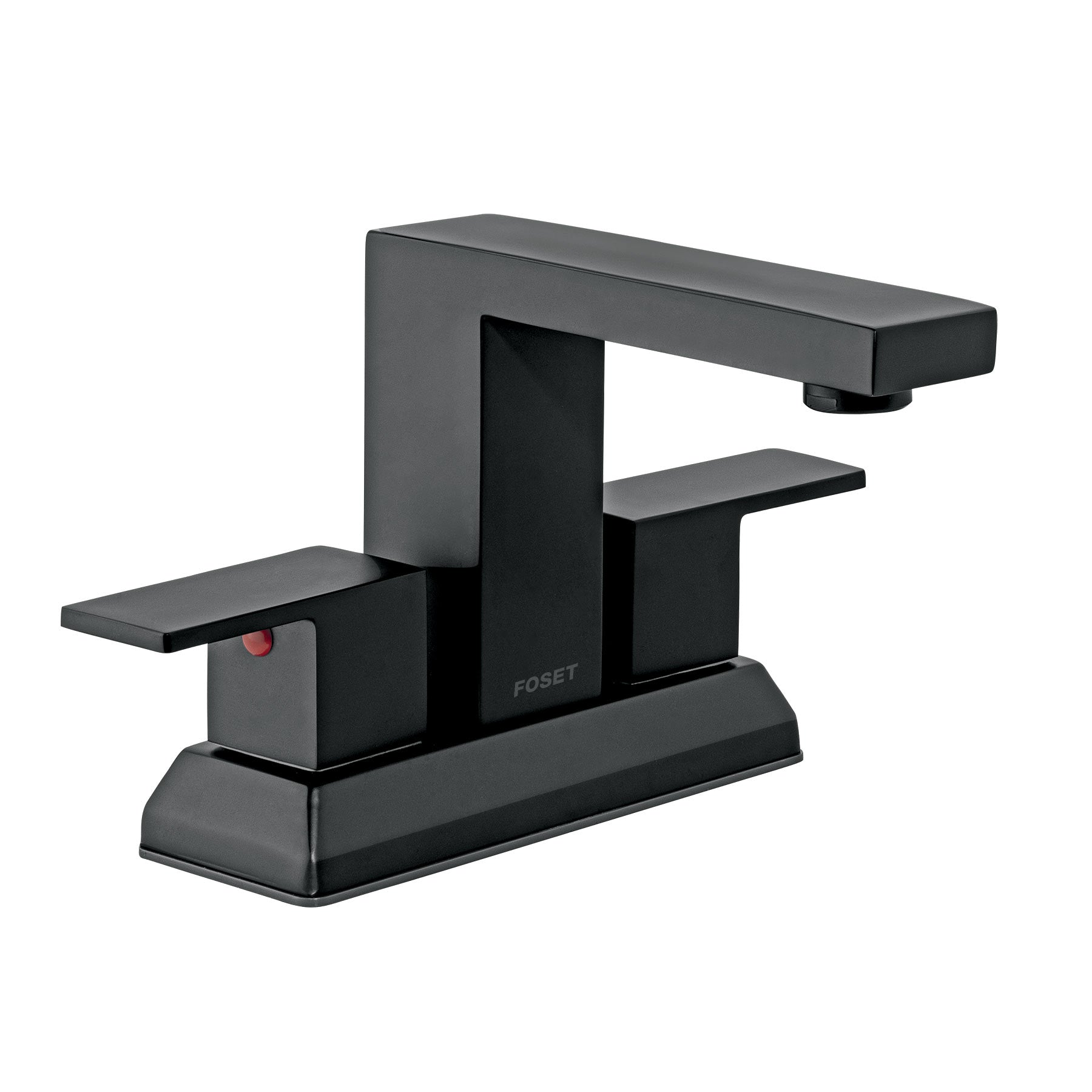 Mezcladora para lavabo 4", negro KUBO, Foset, KUM-43M, 44229
