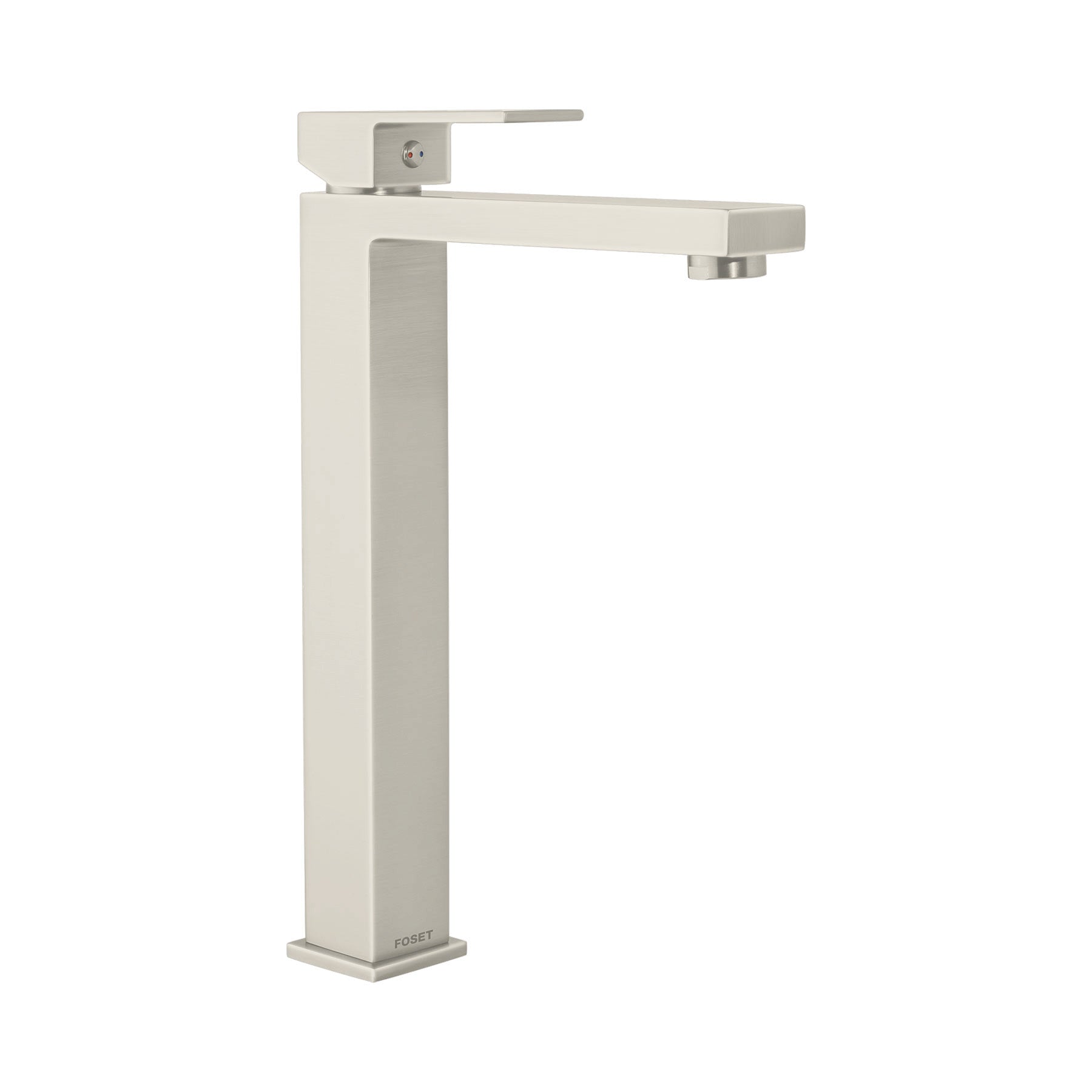 Monomando alto para lavabo, satín KUBO, Foset, KUM-46N, 44204
