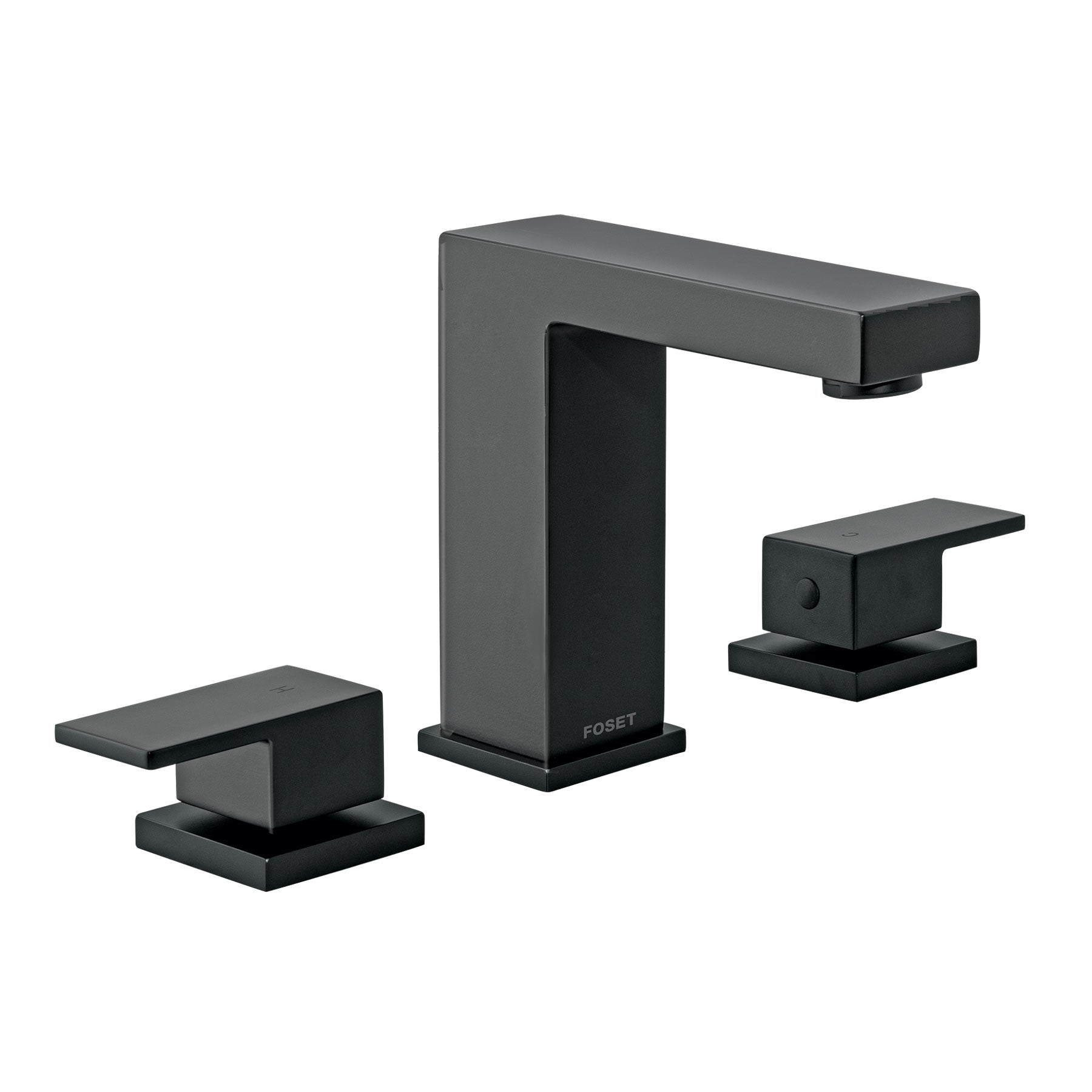 Mezcladora para lavabo taladros separados, negro KUBO, Foset, KUM-91M, 44259