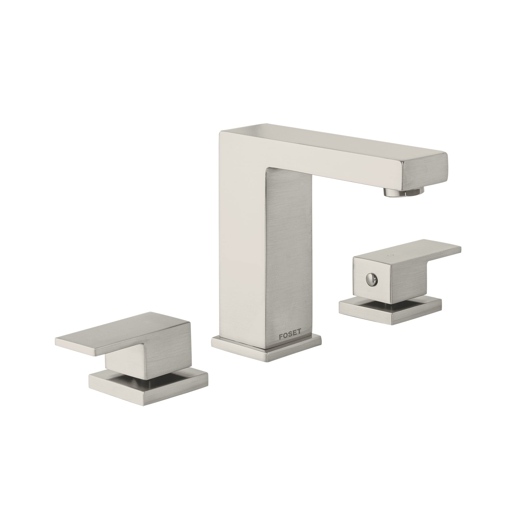 Mezcladora para lavabo taladros separados, satín KUBO, Foset, KUM-91N, 44258