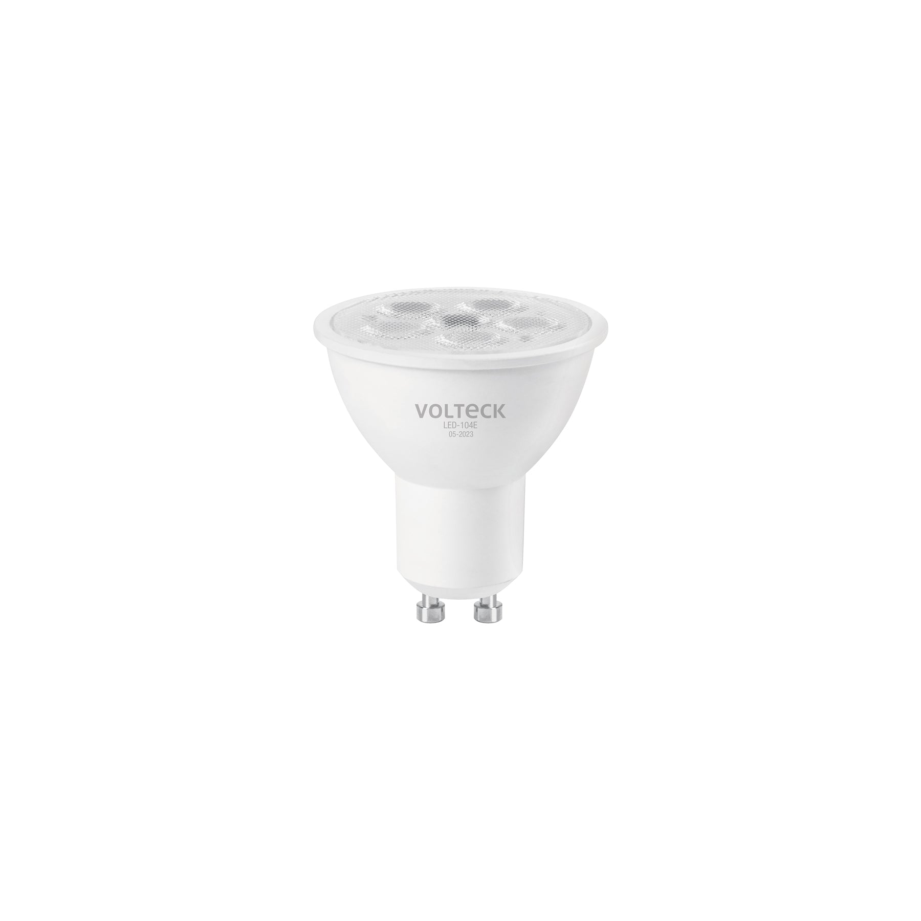 Lámpara de LED 4 W tipo MR 16 base GU10 luz de día, blíster, Volteck, LED-104E, 46215