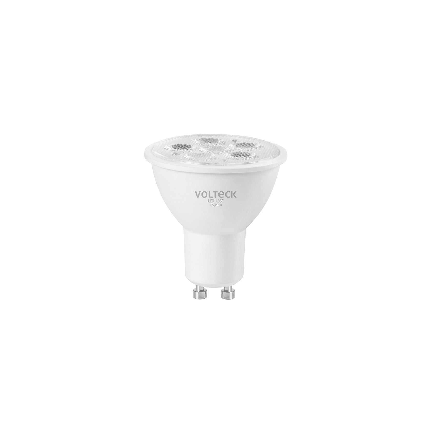 Lámpara de LED 6 W tipo MR 16 base GU10 luz de día, blíster, Volteck, LED-106E, 46217