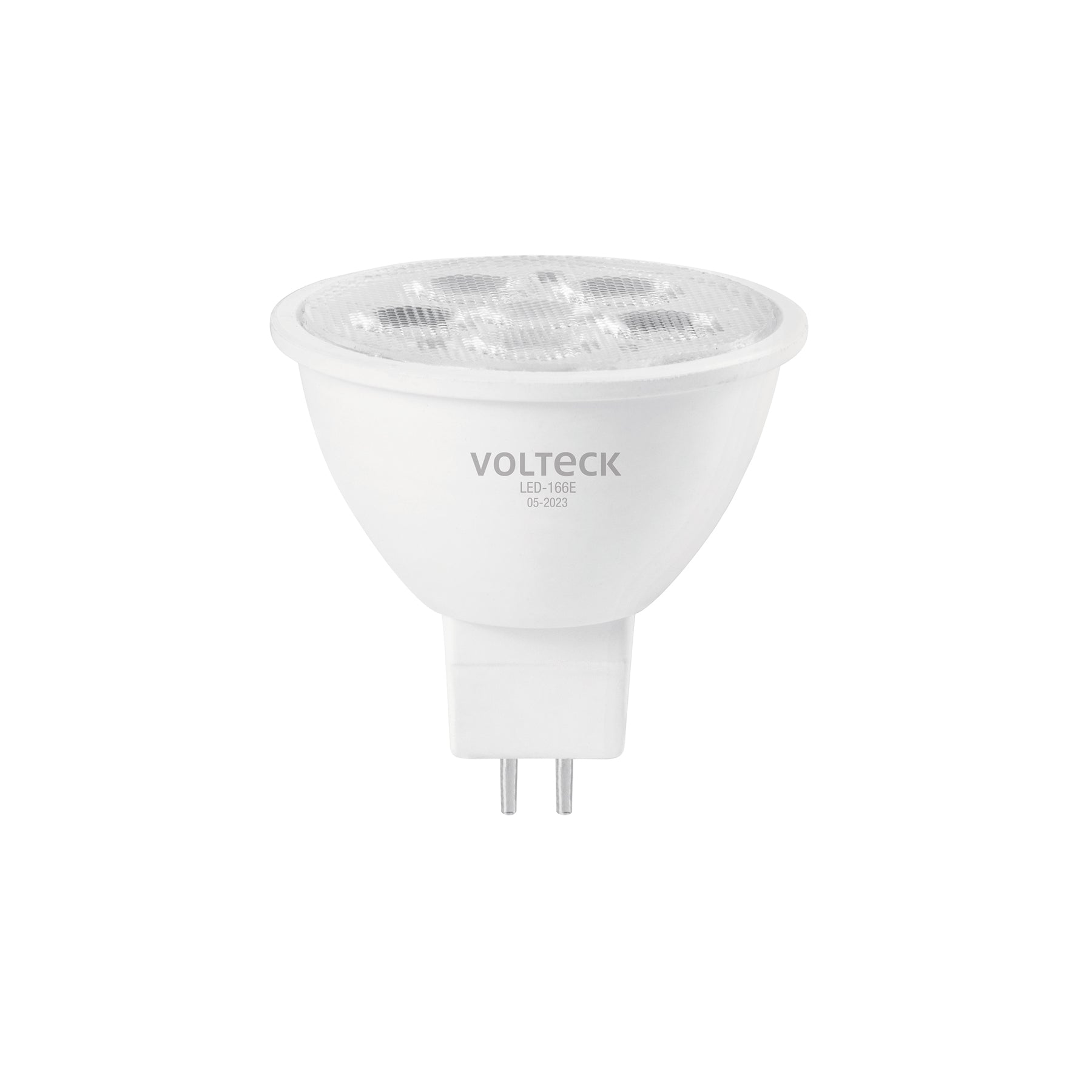 Lámpara de LED 6 W tipo MR 16 base GU5.3 luz de día, blíster, Volteck, LED-166E, 46180
