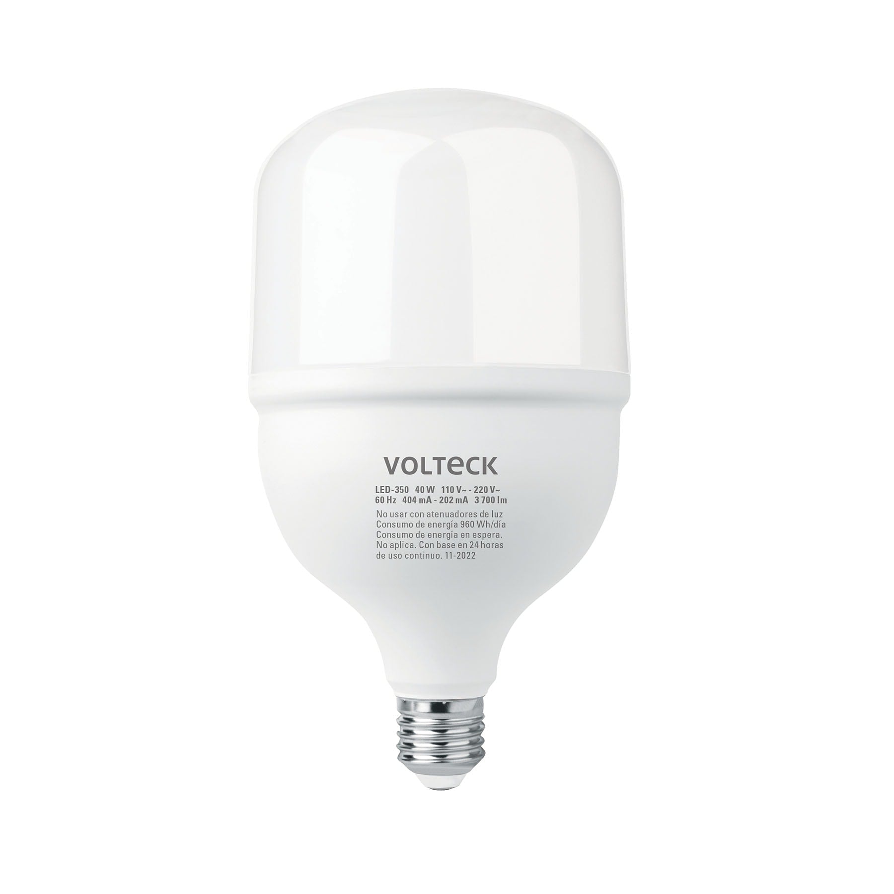 Lámpara LED alta potencia 40 W (equiv. 350 W), luz de día