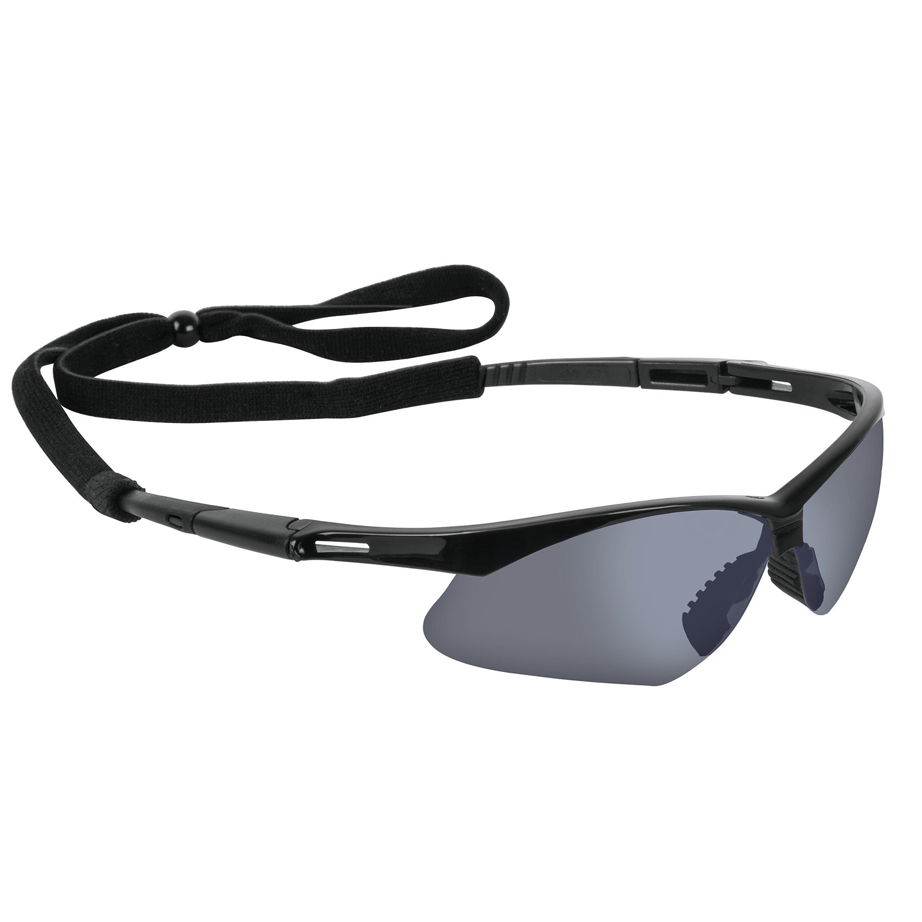 Lentes seguridad espejo plata con cordón ajustable, Sport