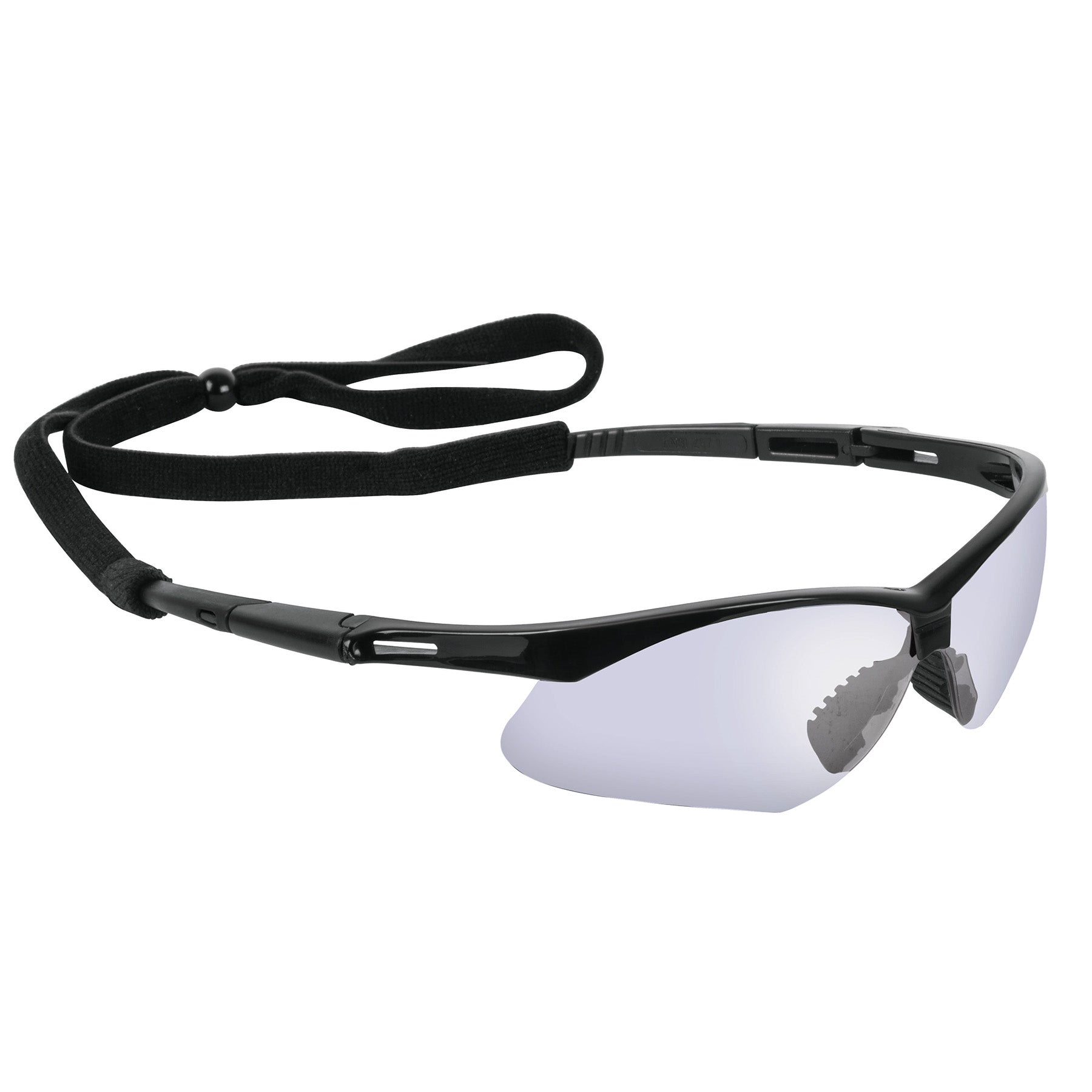 Lentes seguridad espejo azul con cordón ajustable, Sport