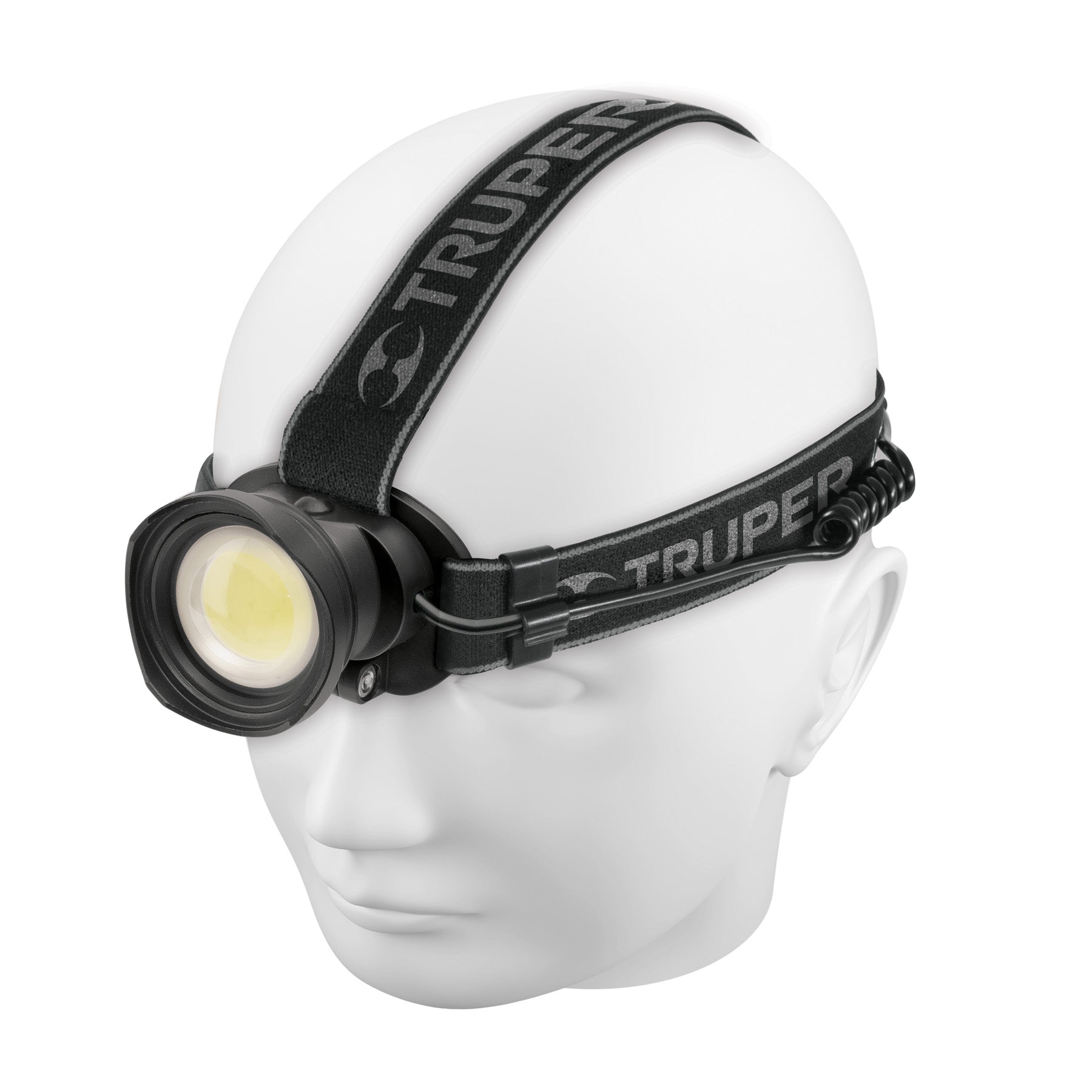Linterna de minero LED 325 lm, recargable, Truper