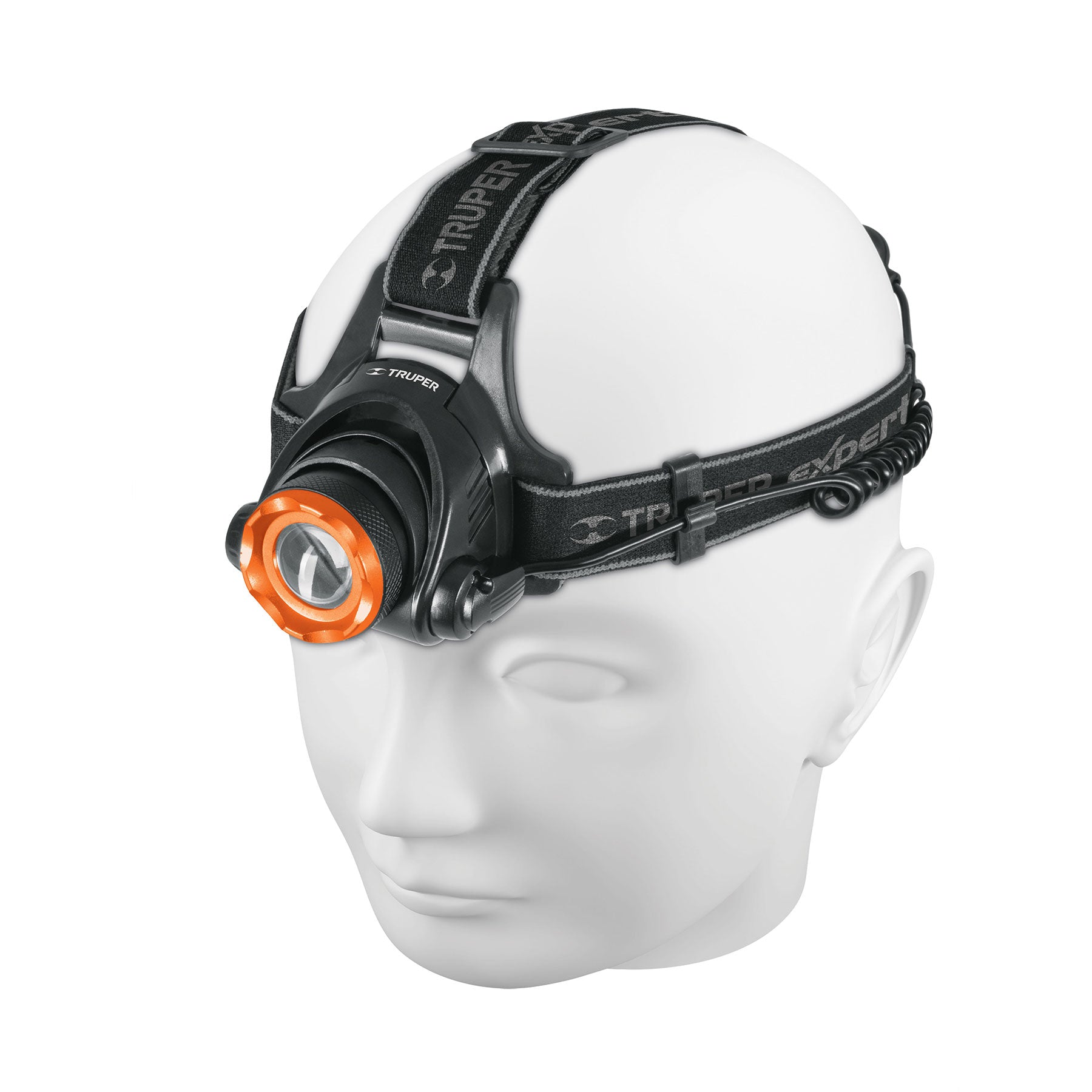 Linterna de minero LED 800 lm, de 4 pilas AA, Truper Expert