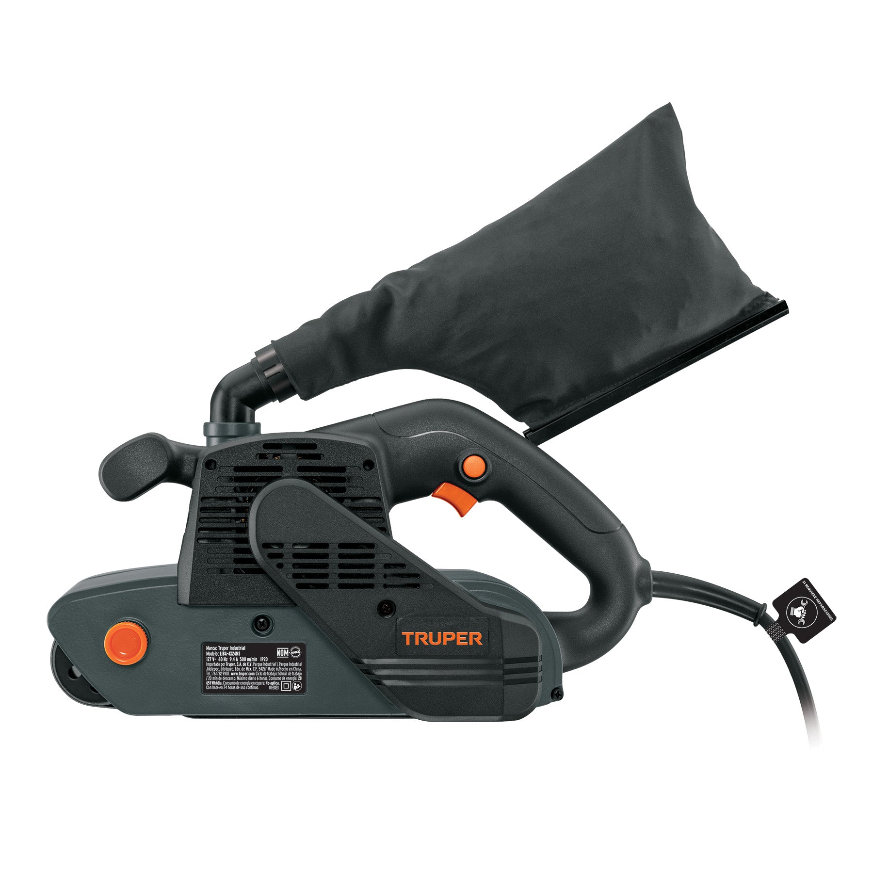Lijadora de banda 4 x 24", 1200W, Truper industrial