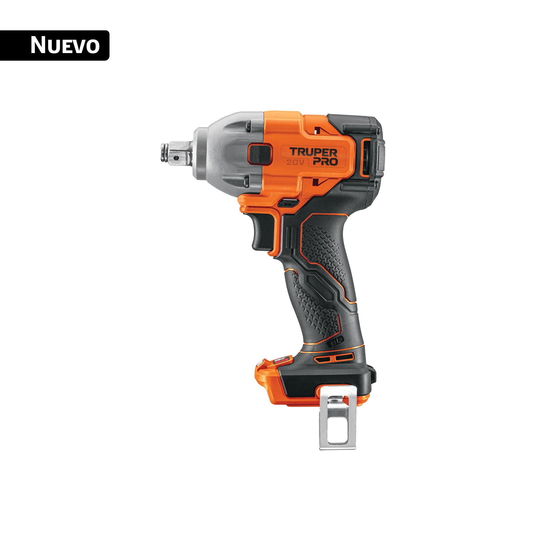 Llave de impacto inalámbrica 1/2", 20V, 184 lb/ft, sin accesorios, PRO