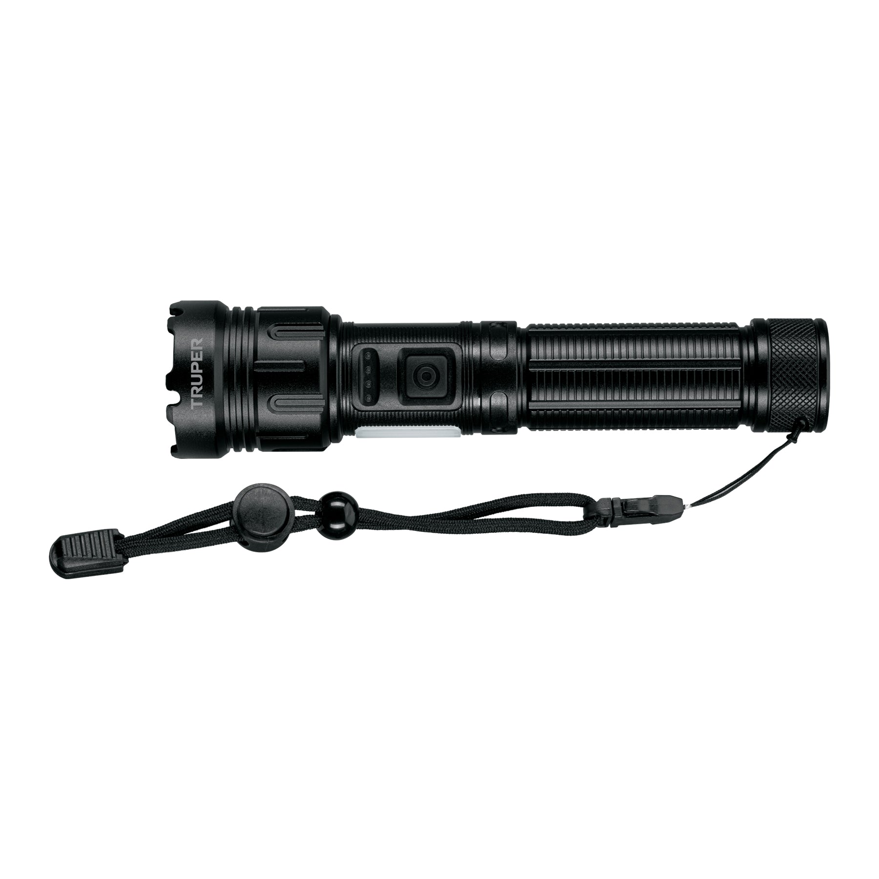 Linterna LED recargable con luz de emergencia, 410 lm, Truper