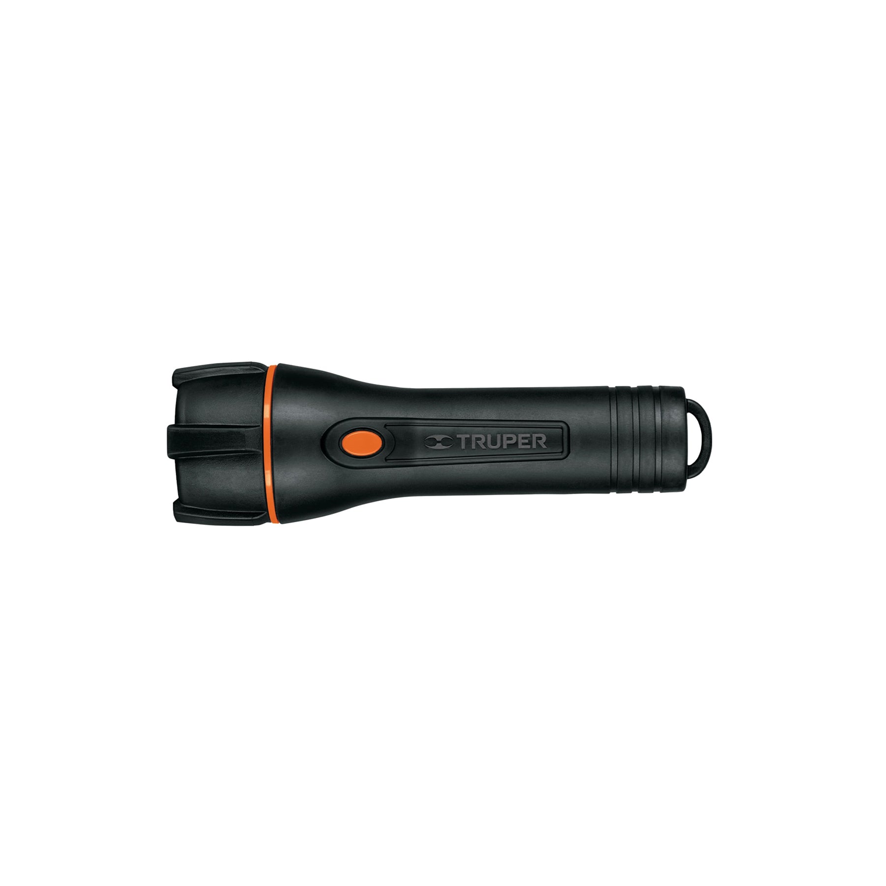 Linterna plástica 1 LED 180 lm con 2 pilas D, Truper