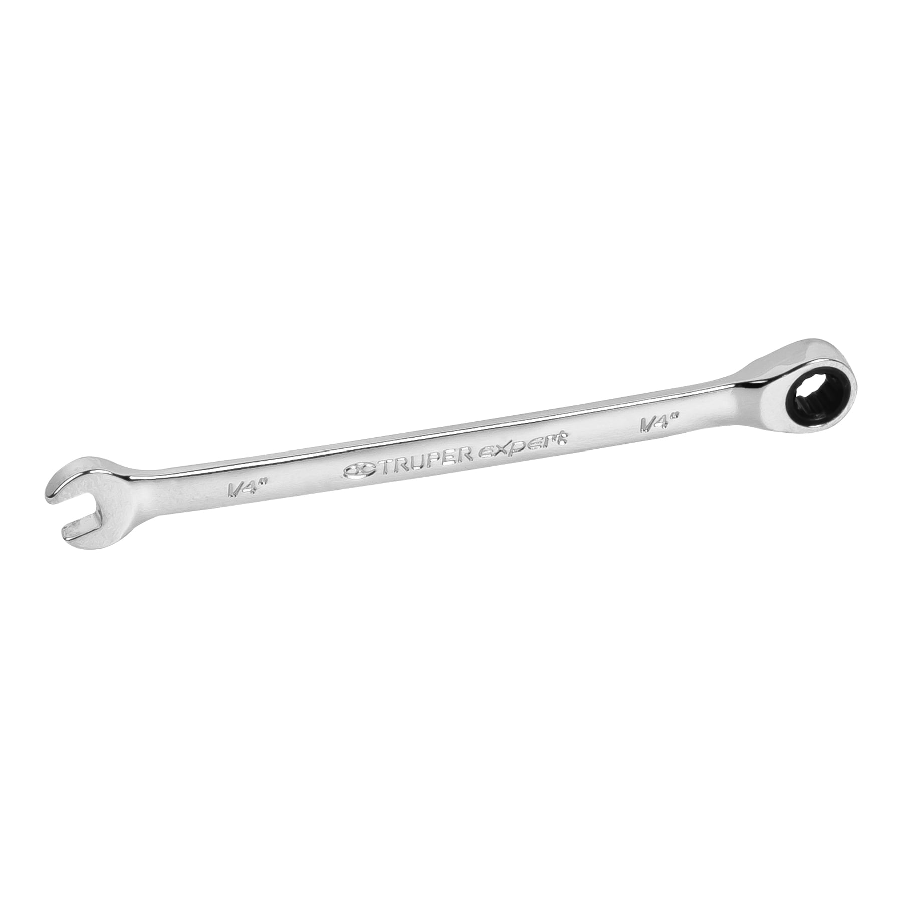 Llave combinada con matraca 1/4" x 120 mm largo, Expert