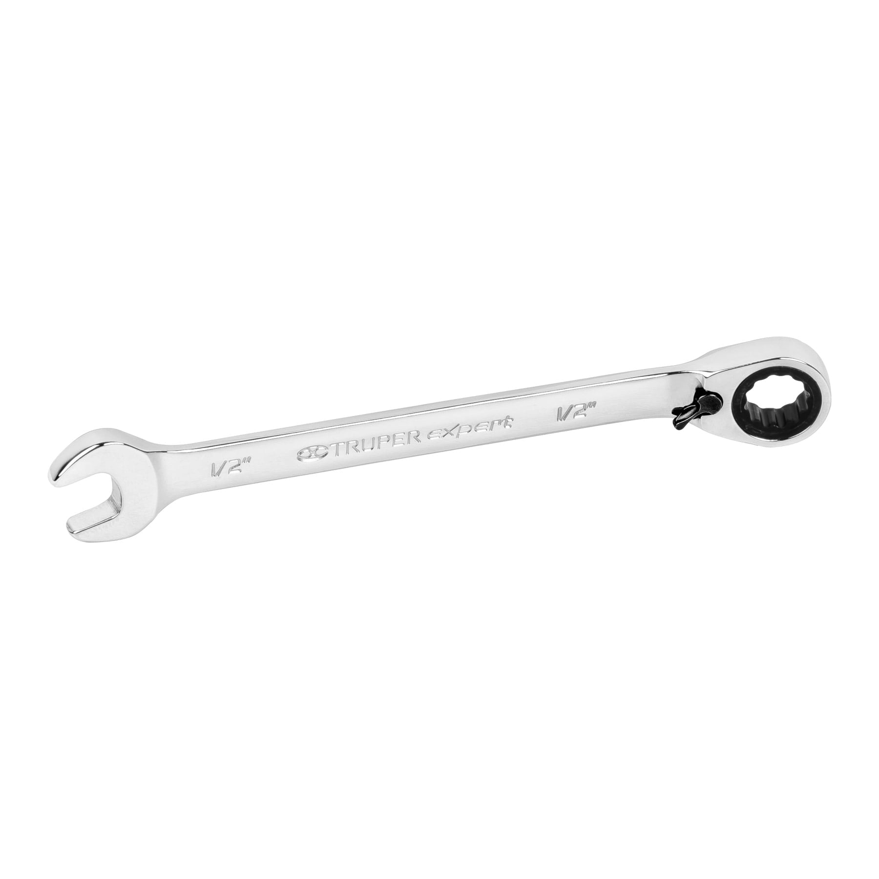 Llave combinada matraca reversible 1/2"x178 mm largo, Expert